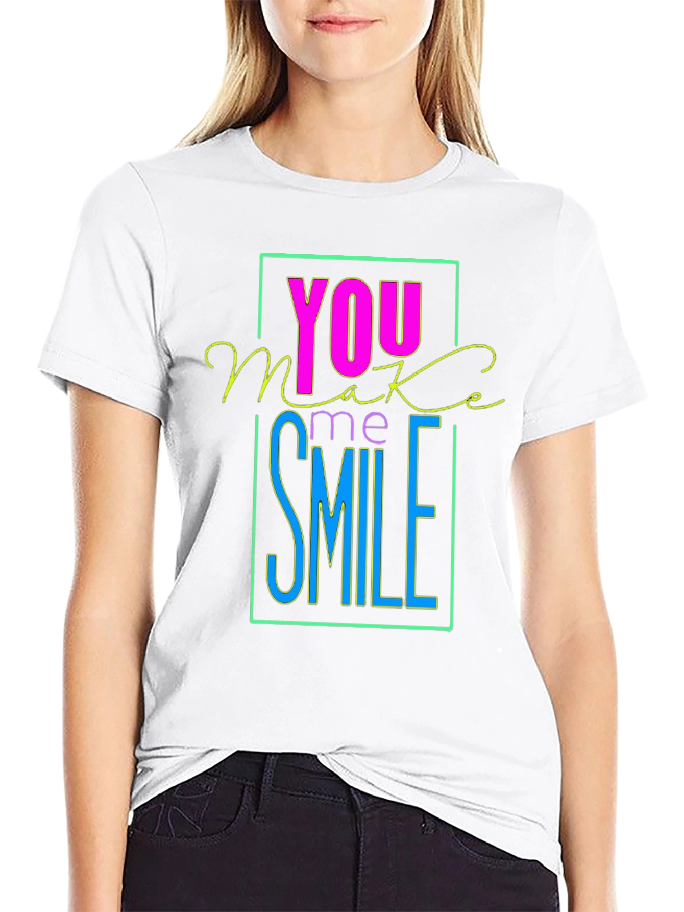 You Make Me Smile Graphic T-Shirt