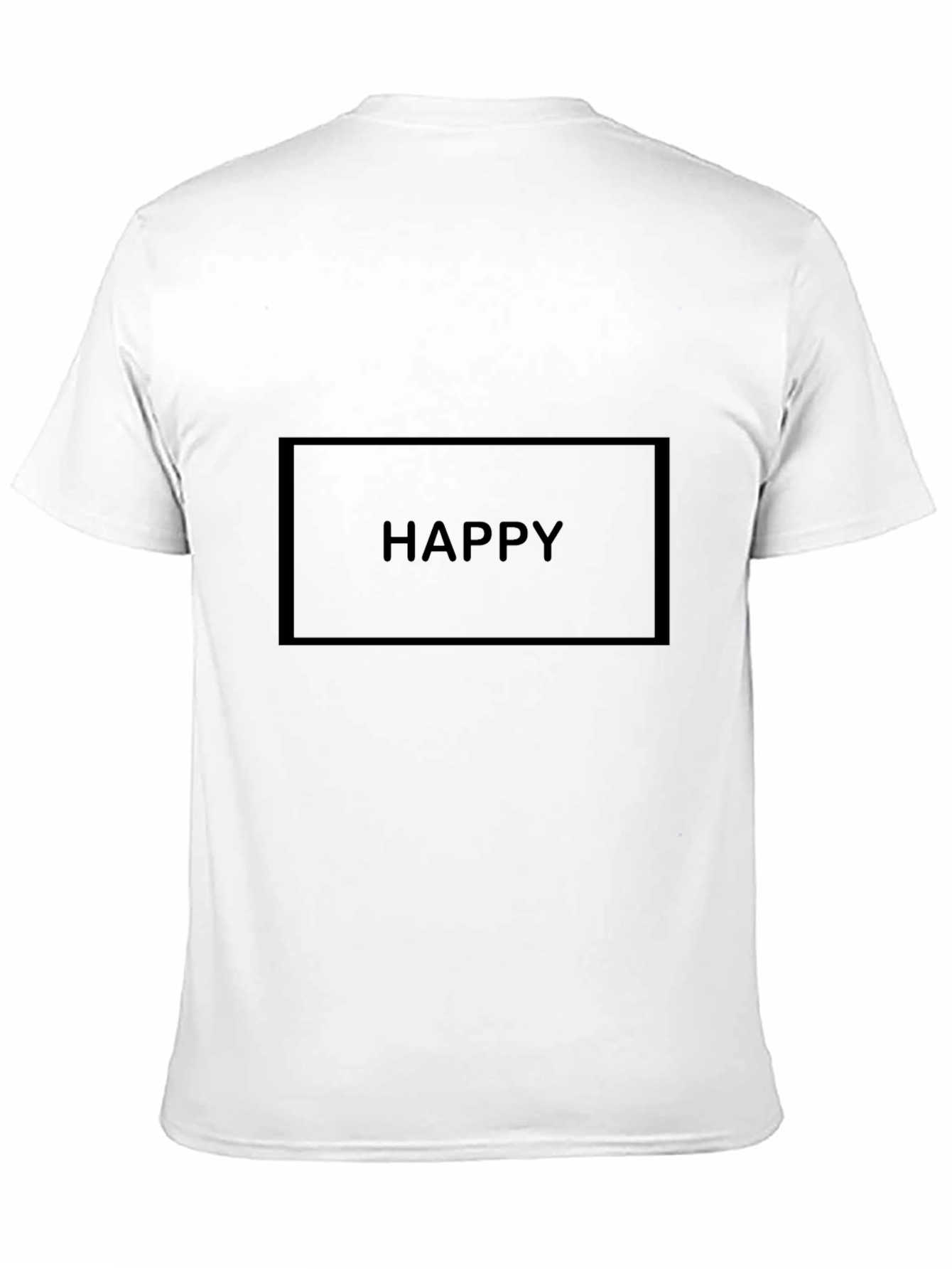 Happy Graphic Tee - Classic Black T-Shirt