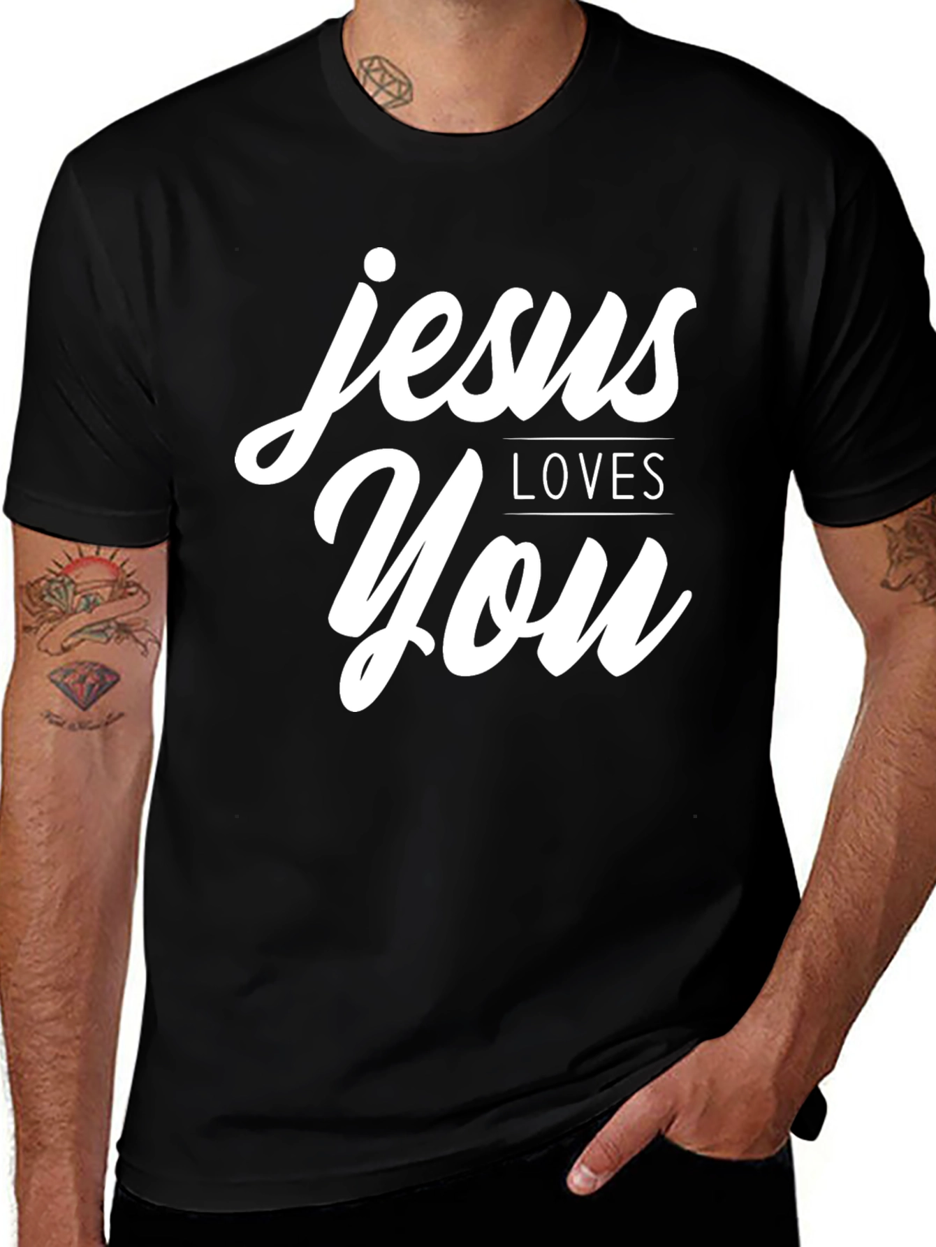 Jesus Loves You T-Shirt - Christian Faith Apparel