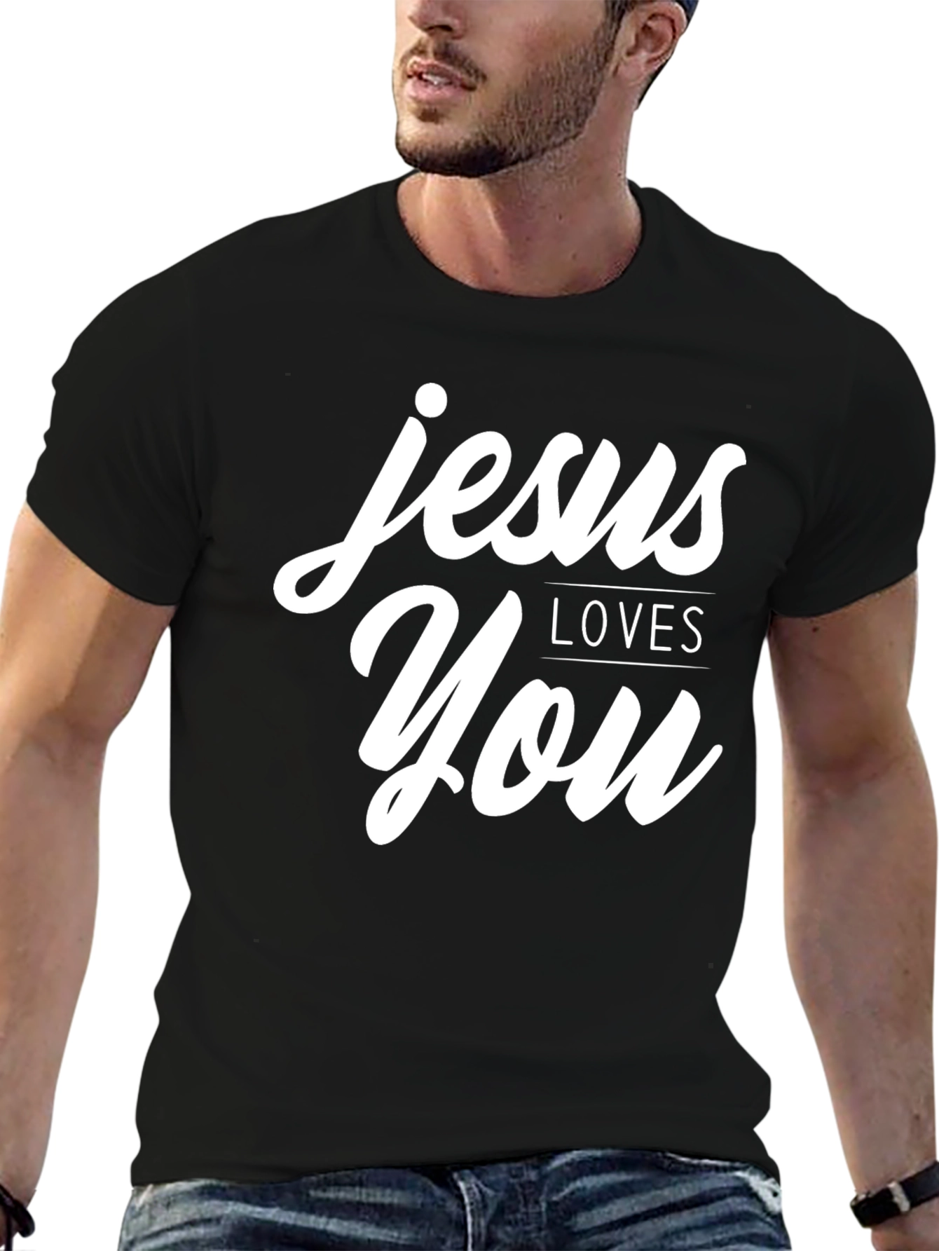 Jesus Loves You T-Shirt - Christian Faith Apparel