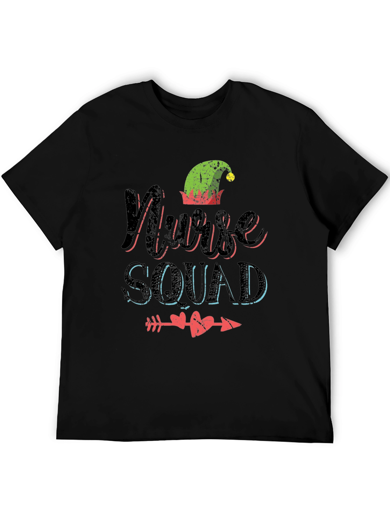 Nurse Squad Elf Hat Tee
