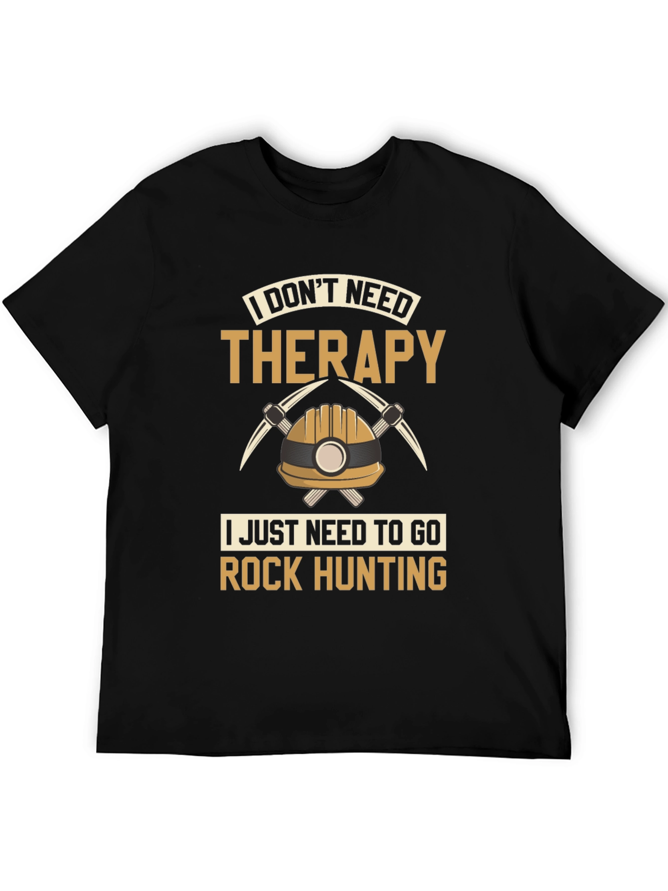 Rock Hunting Therapy Tee