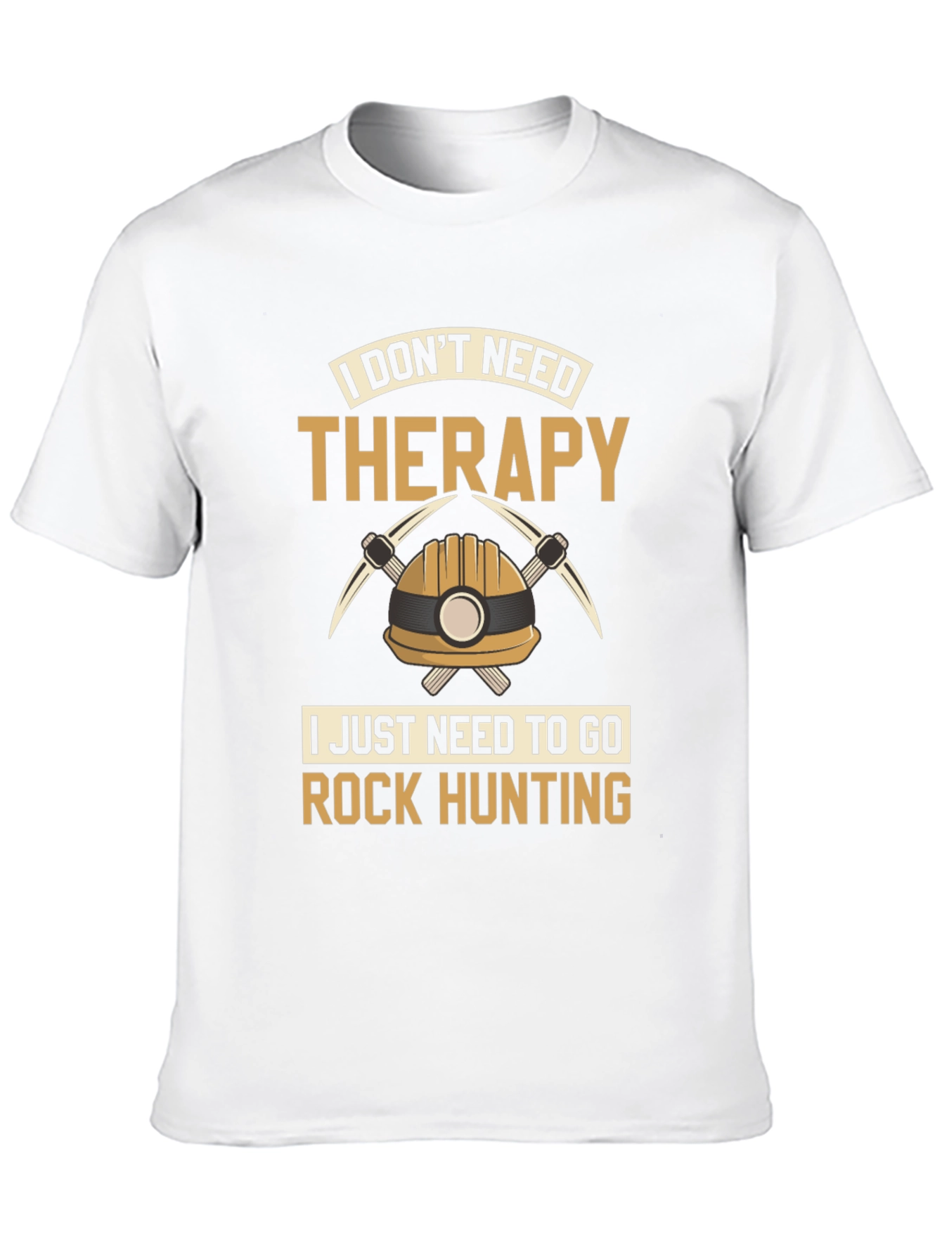 Rock Hunting Therapy Tee