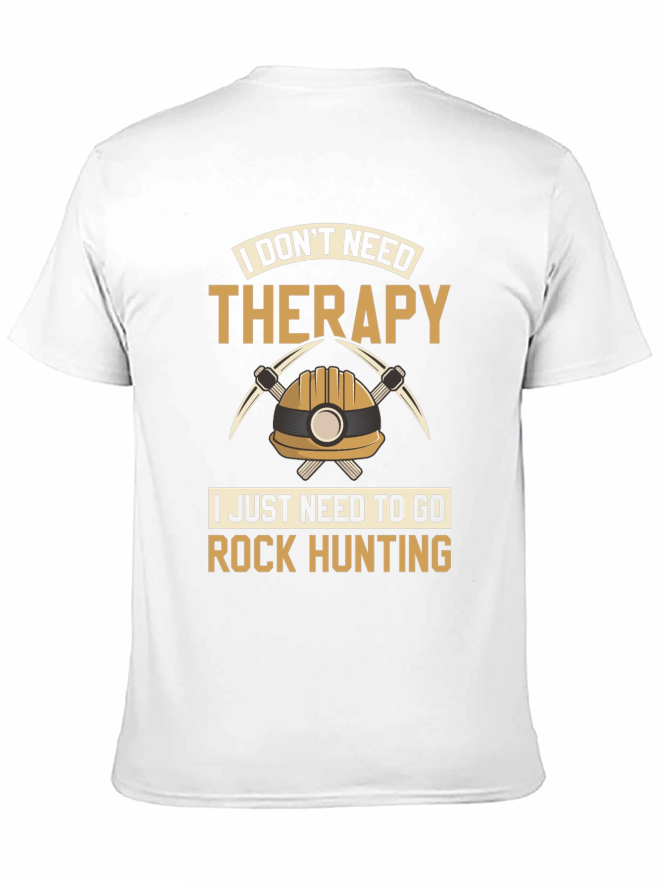 Rock Hunting Therapy Tee