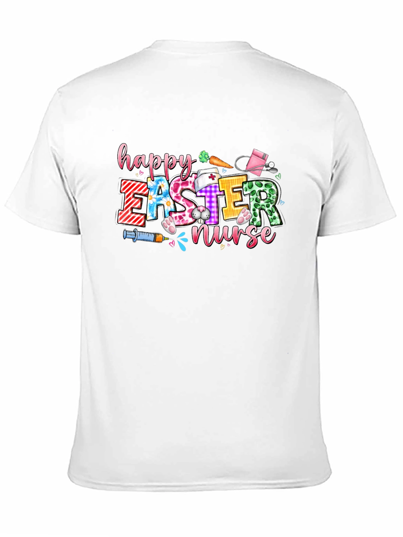 Happy Easter Nurse Graphic T-Shirt