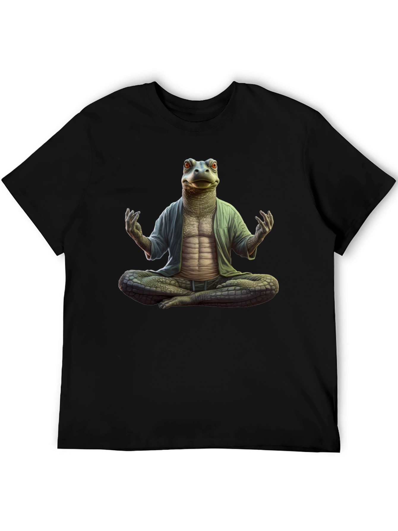 Zen Reptile Meditation T-Shirt