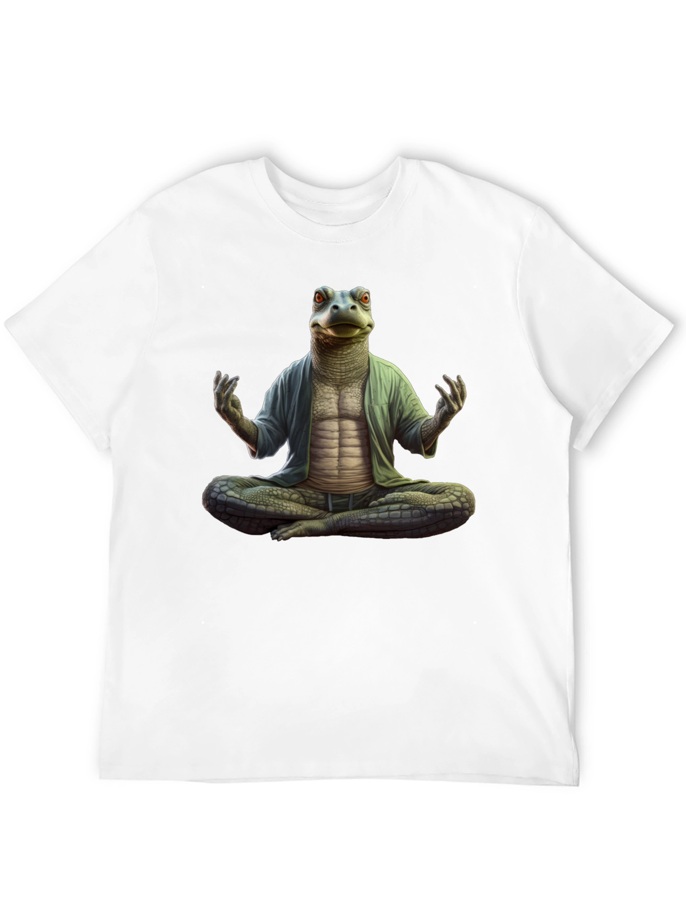 Zen Reptile Meditation T-Shirt