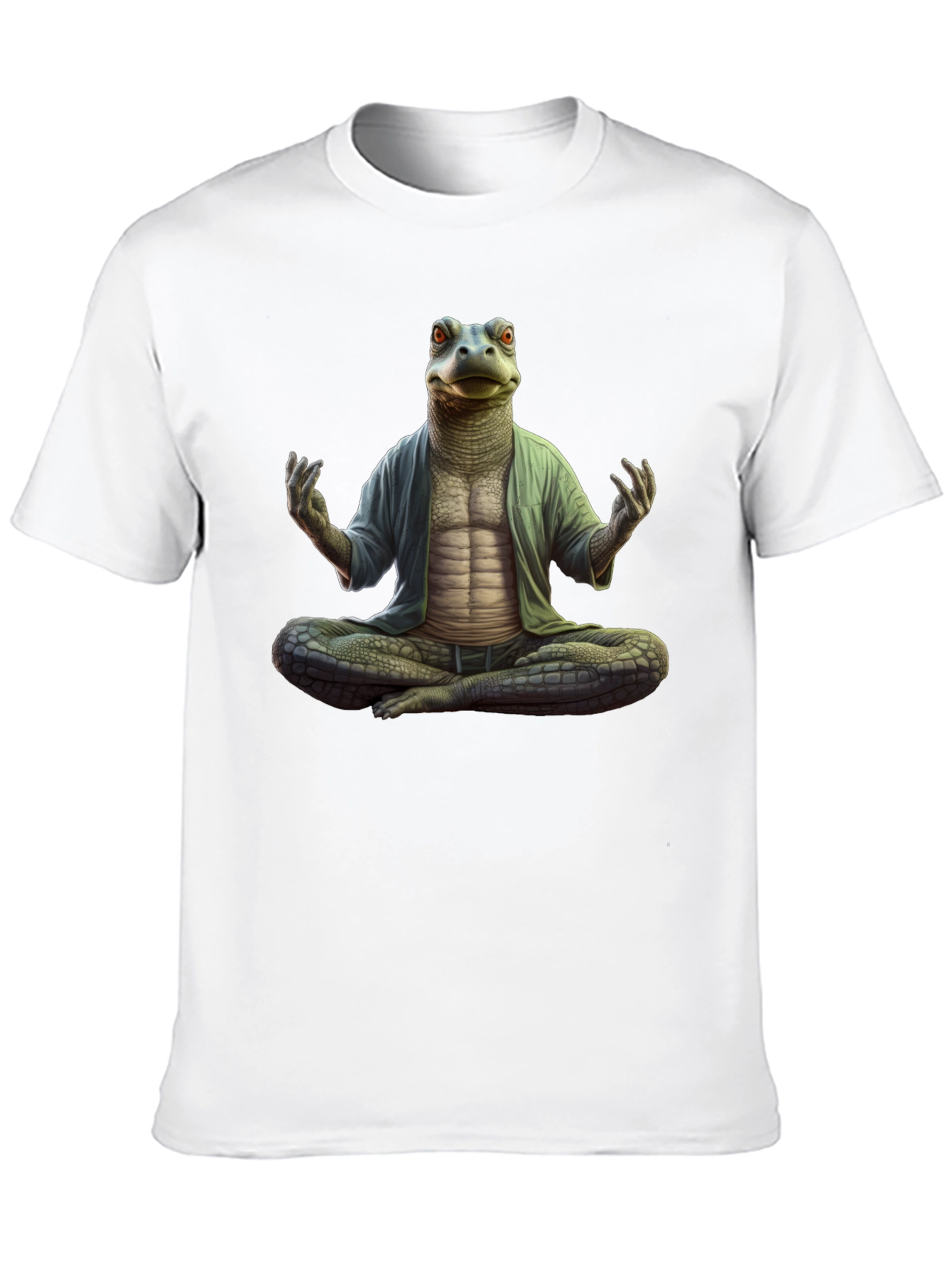 Zen Reptile Meditation T-Shirt