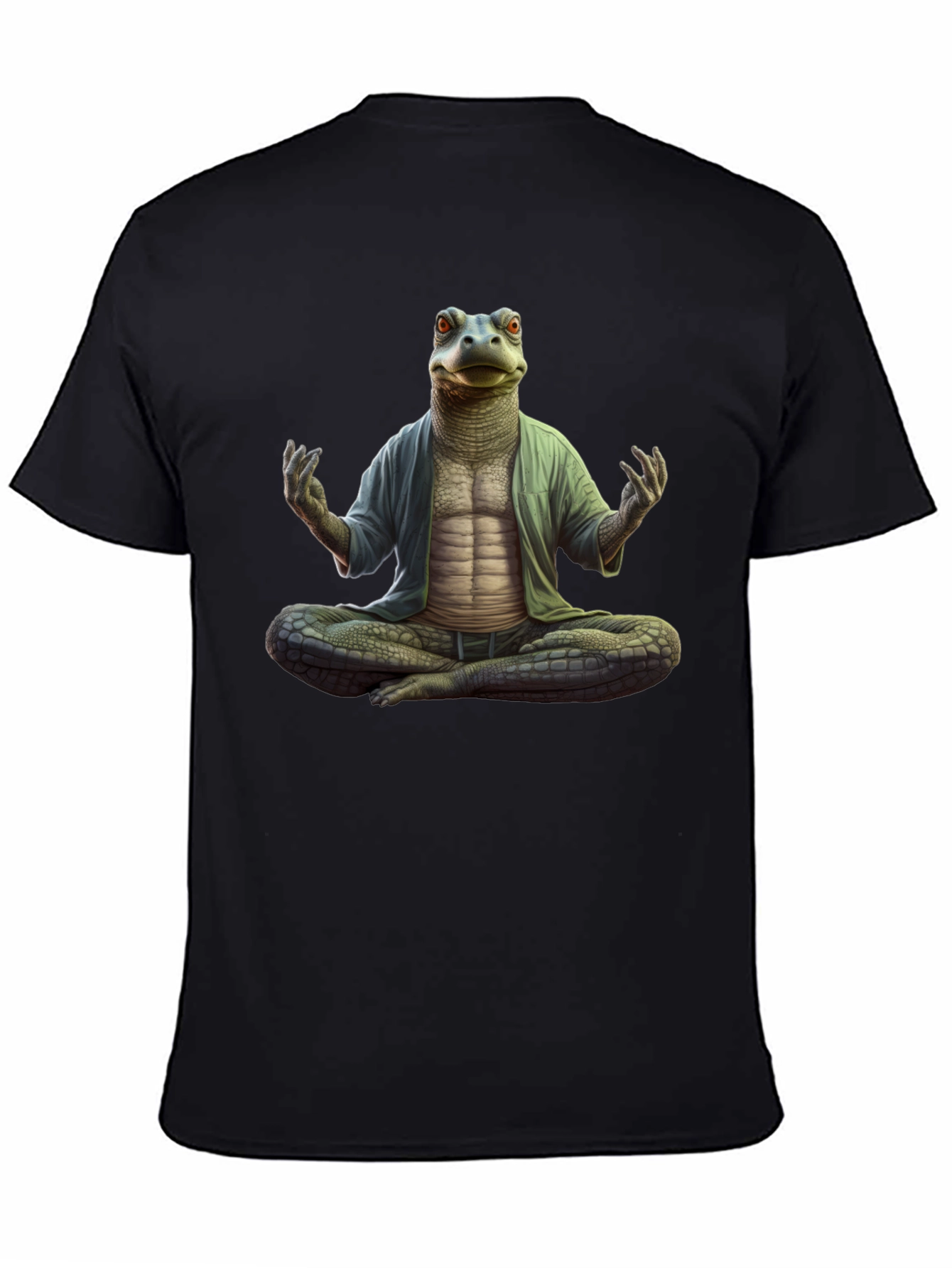 Zen Reptile Meditation T-Shirt
