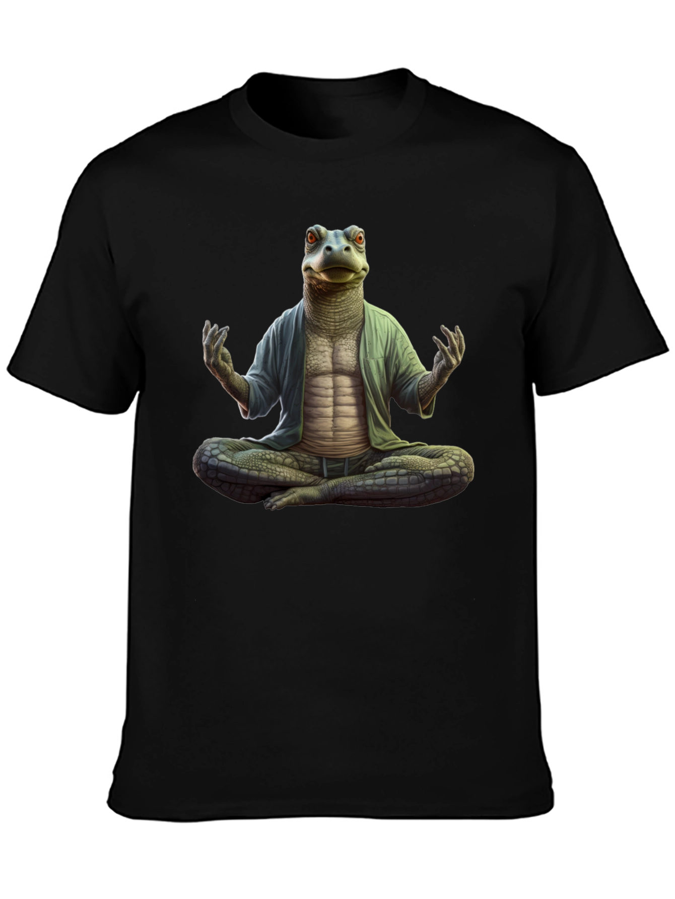 Zen Reptile Meditation T-Shirt