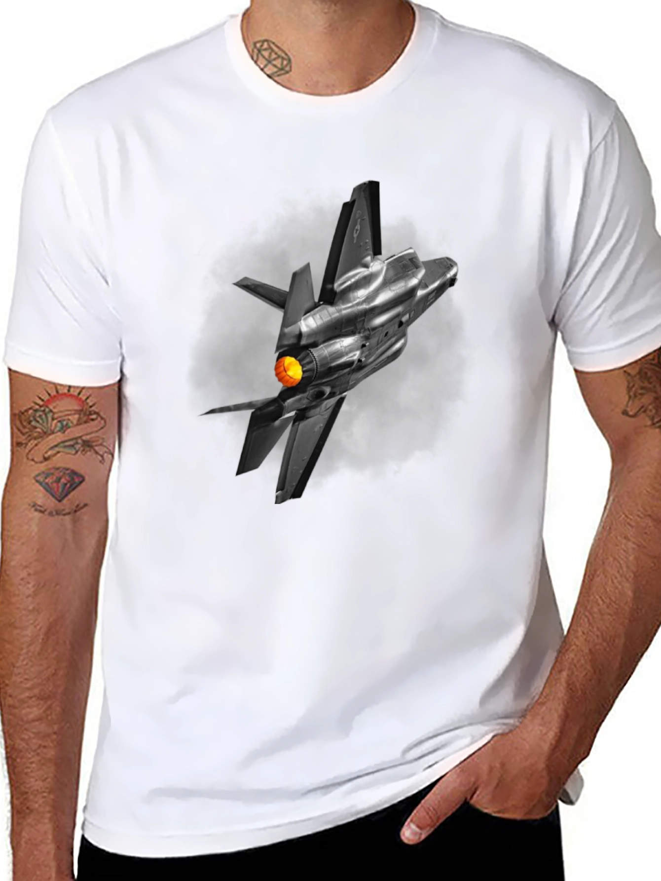 Jet Fighter T-Shirt - Aviation Enthusiast Tee
