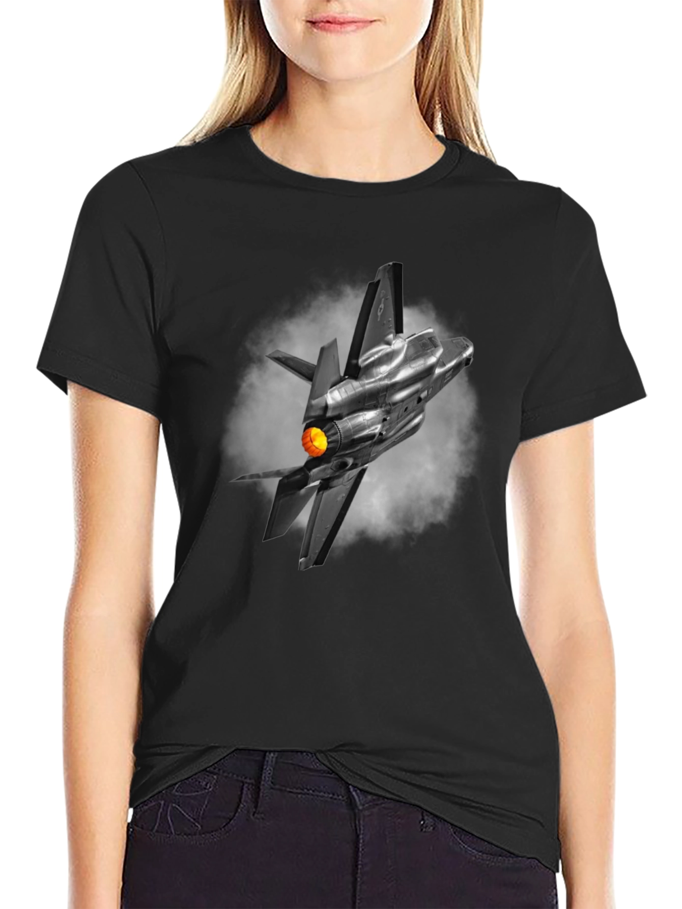 Jet Fighter T-Shirt - Aviation Enthusiast Tee