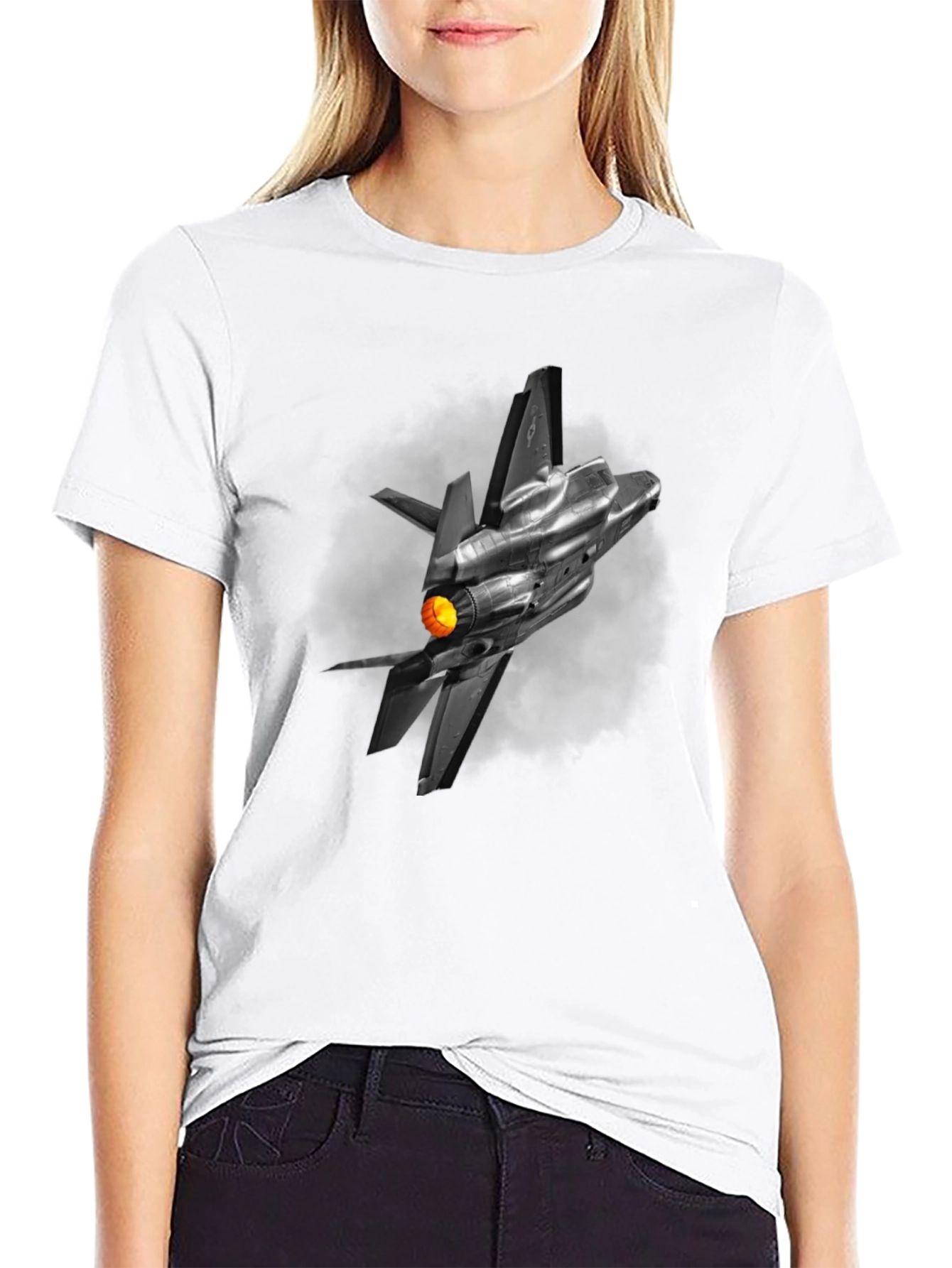 Jet Fighter T-Shirt - Aviation Enthusiast Tee