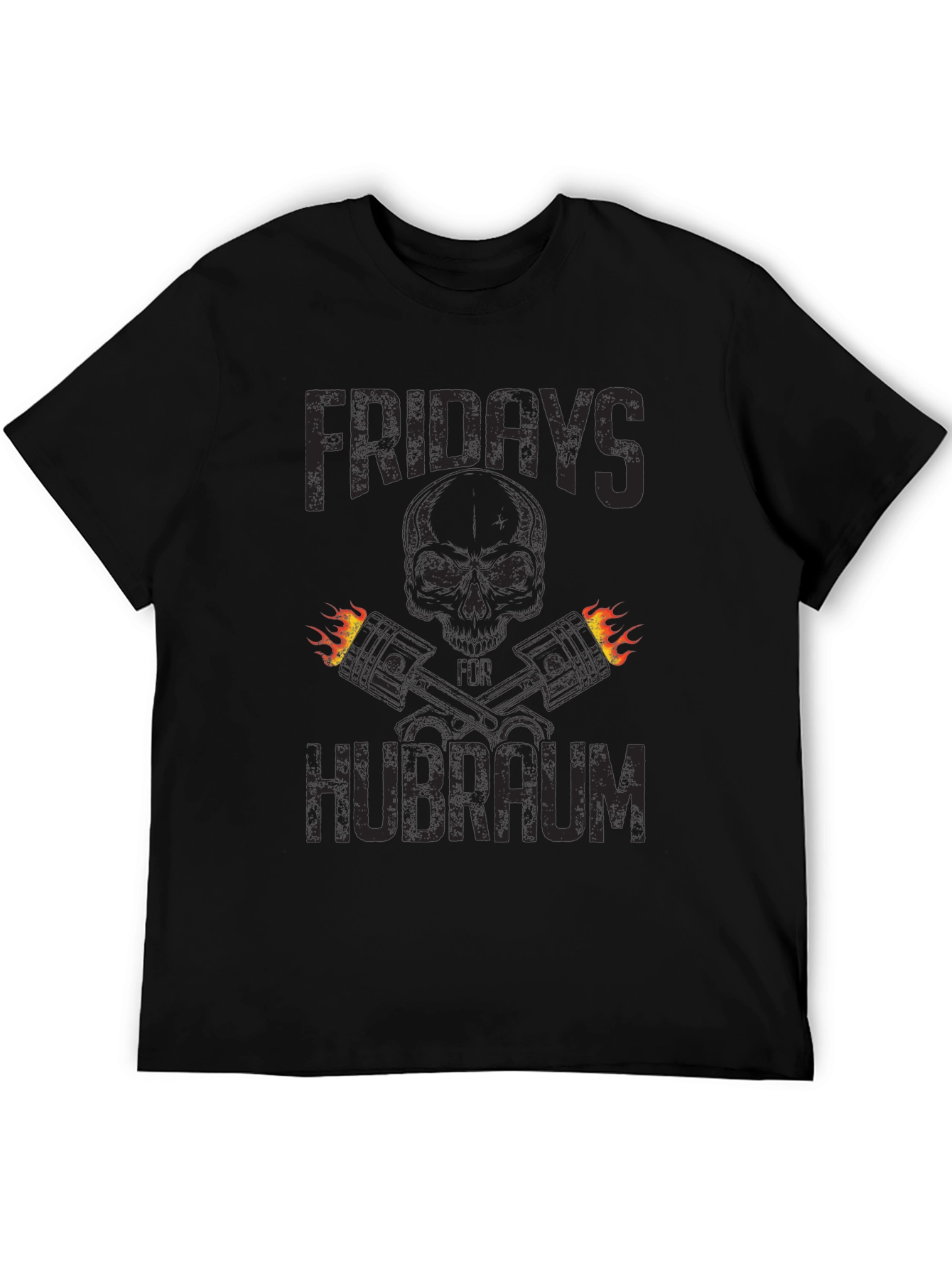 Fridays Hubraum Skull & Pistons Graphic T-Shirt