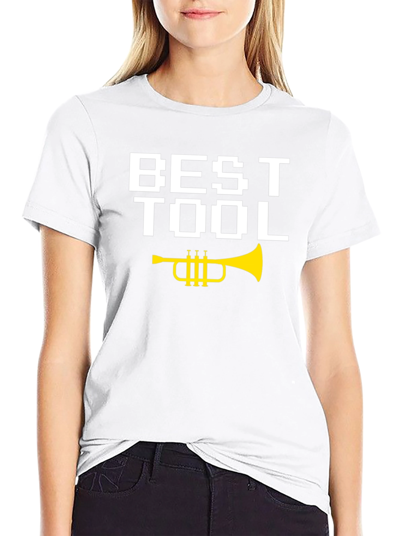 Best Tool Trumpet Graphic T-Shirt - Funny Musician Tee