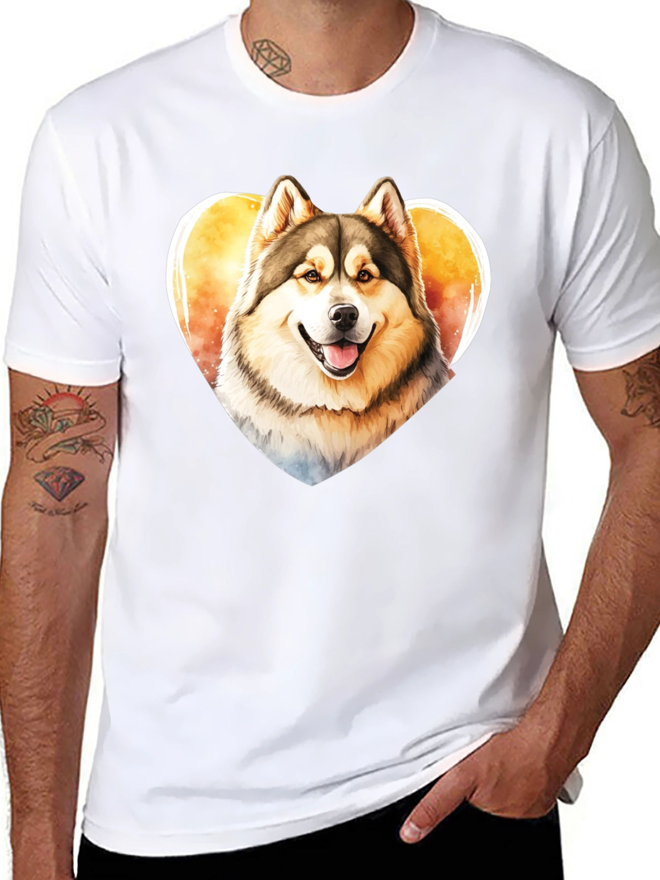 Dog Lovers Heart T-Shirt