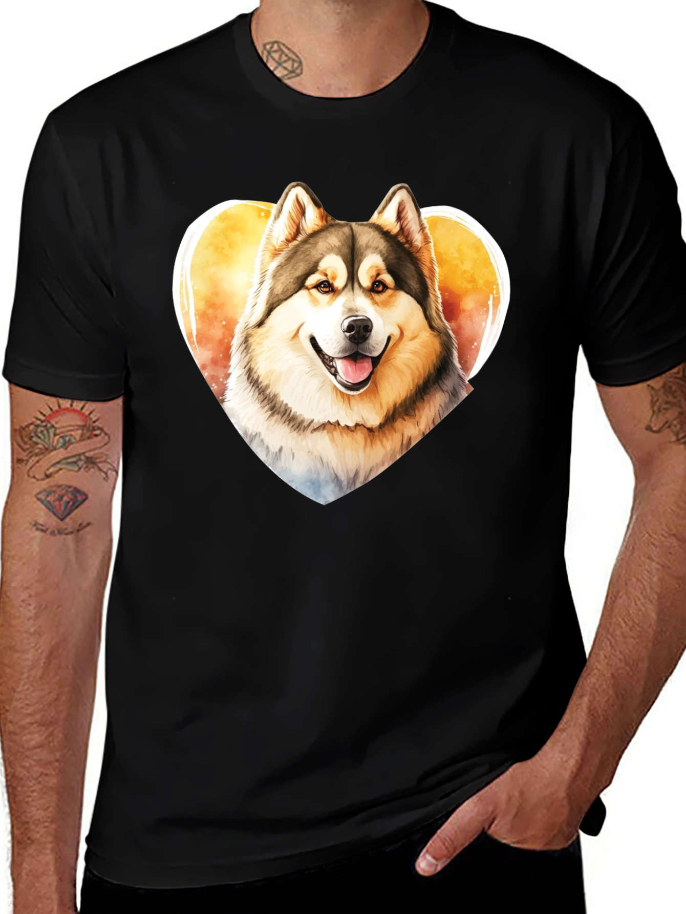 Dog Lovers Heart T-Shirt