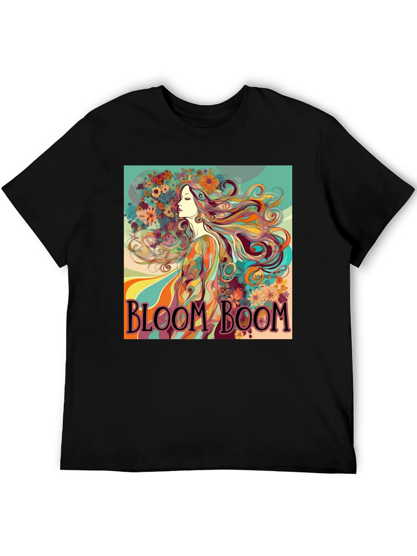 Bloom Boom Graphic Print T-Shirt