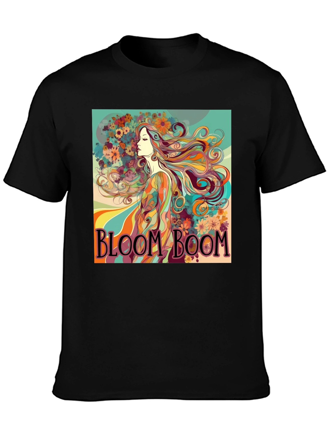 Bloom Boom Graphic Print T-Shirt