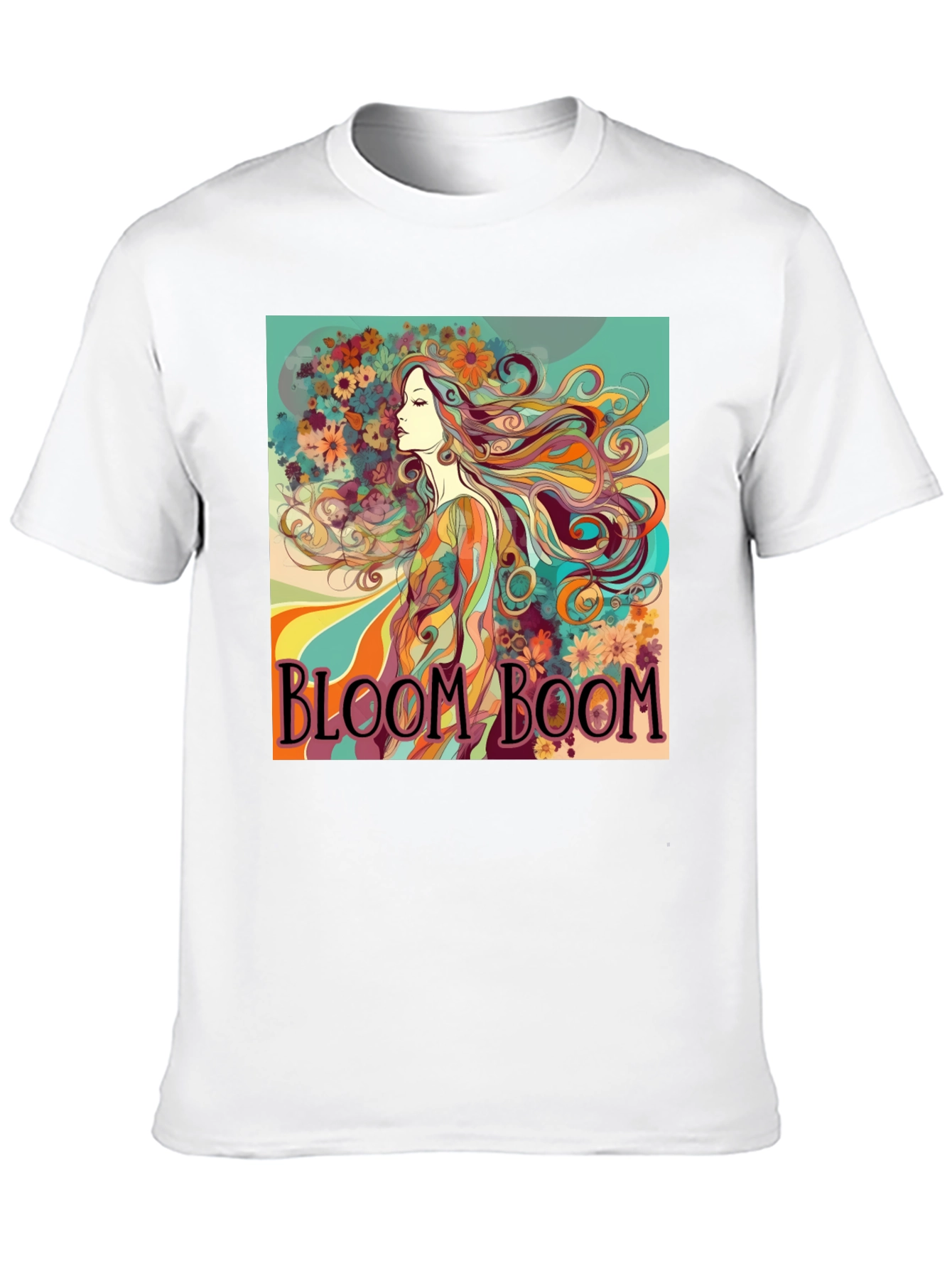 Bloom Boom Graphic Print T-Shirt