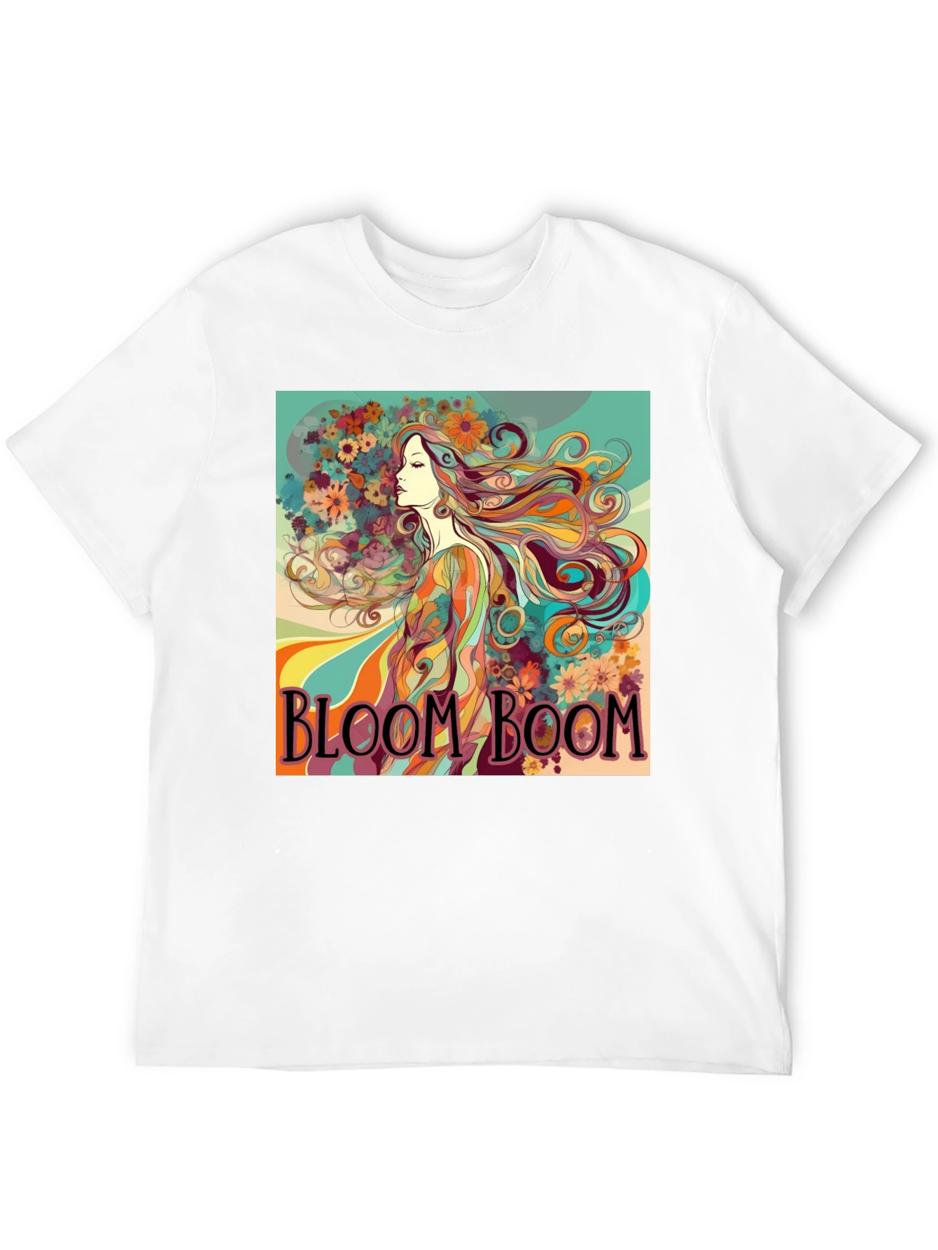 Bloom Boom Graphic Print T-Shirt