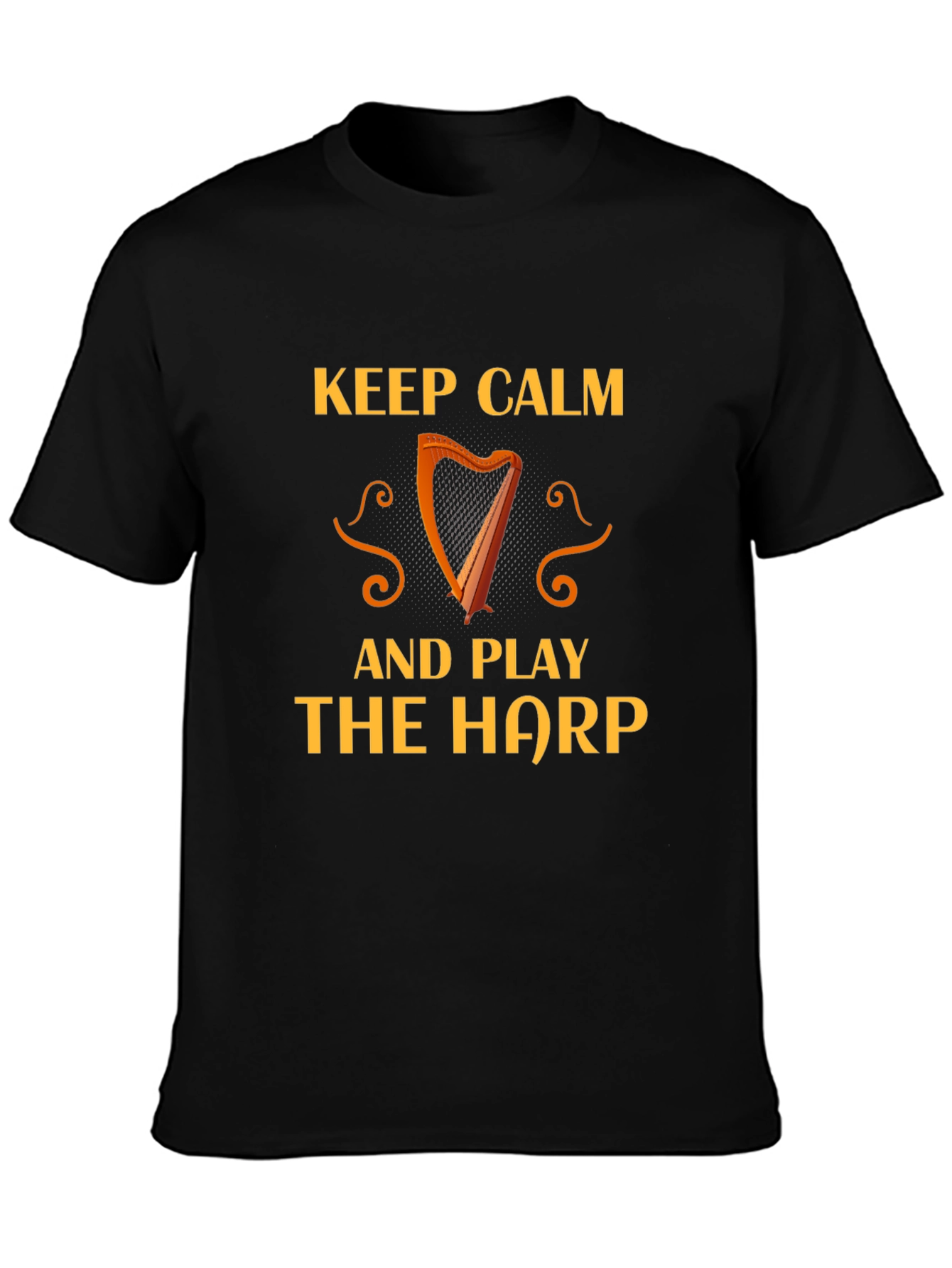 Keep Calm and Play The Harp T-Shirt