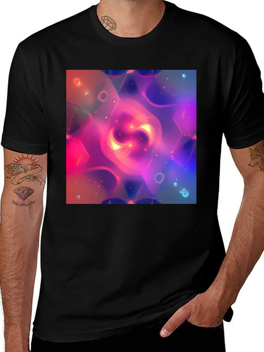 Abstract Art Tee - Vibrant Colors Unique Design