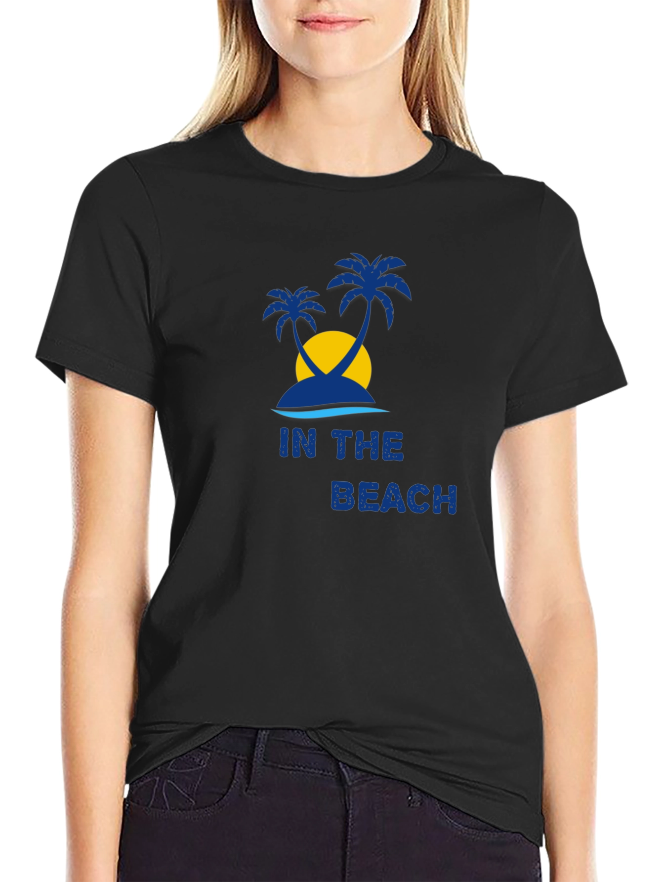In The Beach Graphic T-Shirt