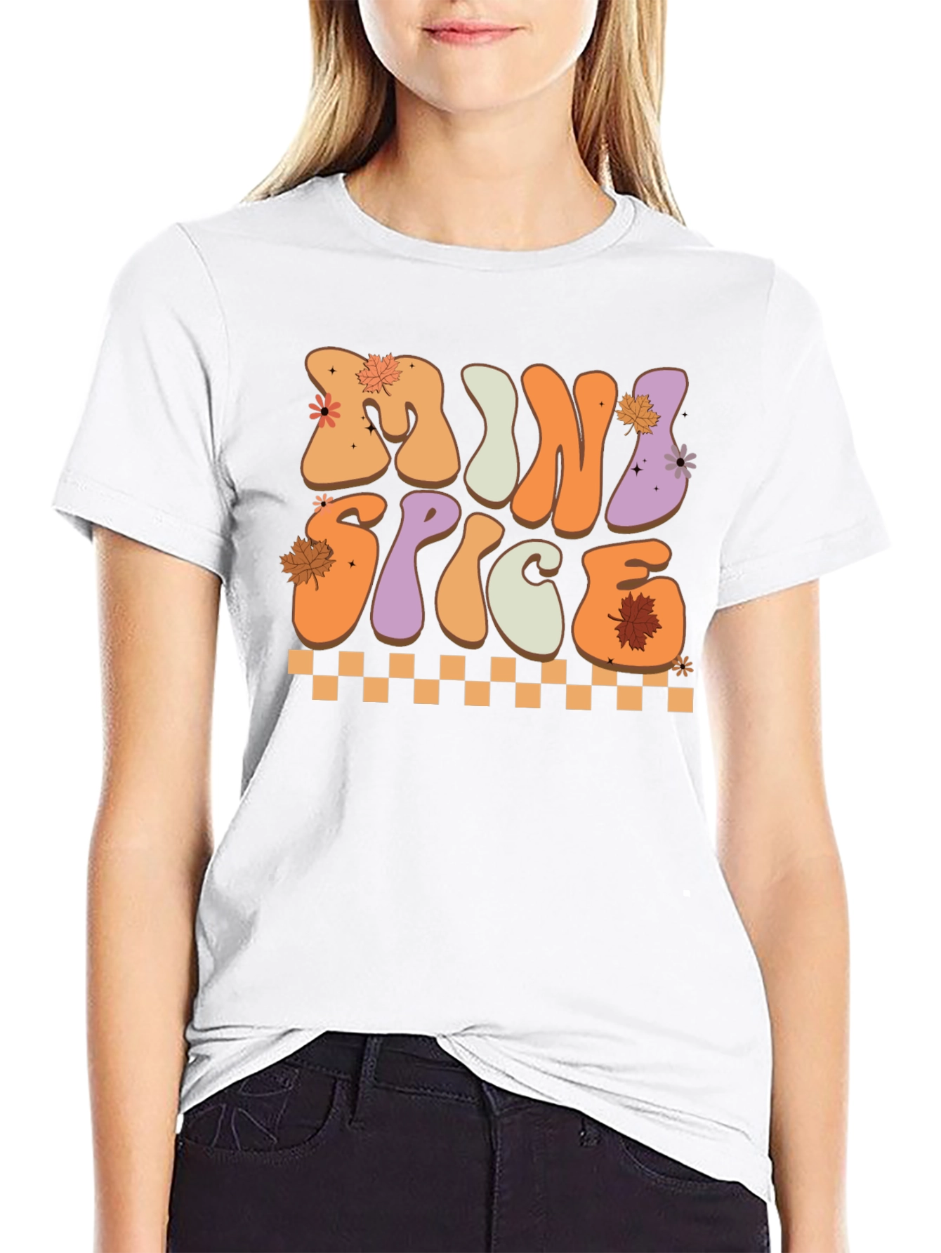 Mini Spice Graphic Tee - Retro Fall Vibes