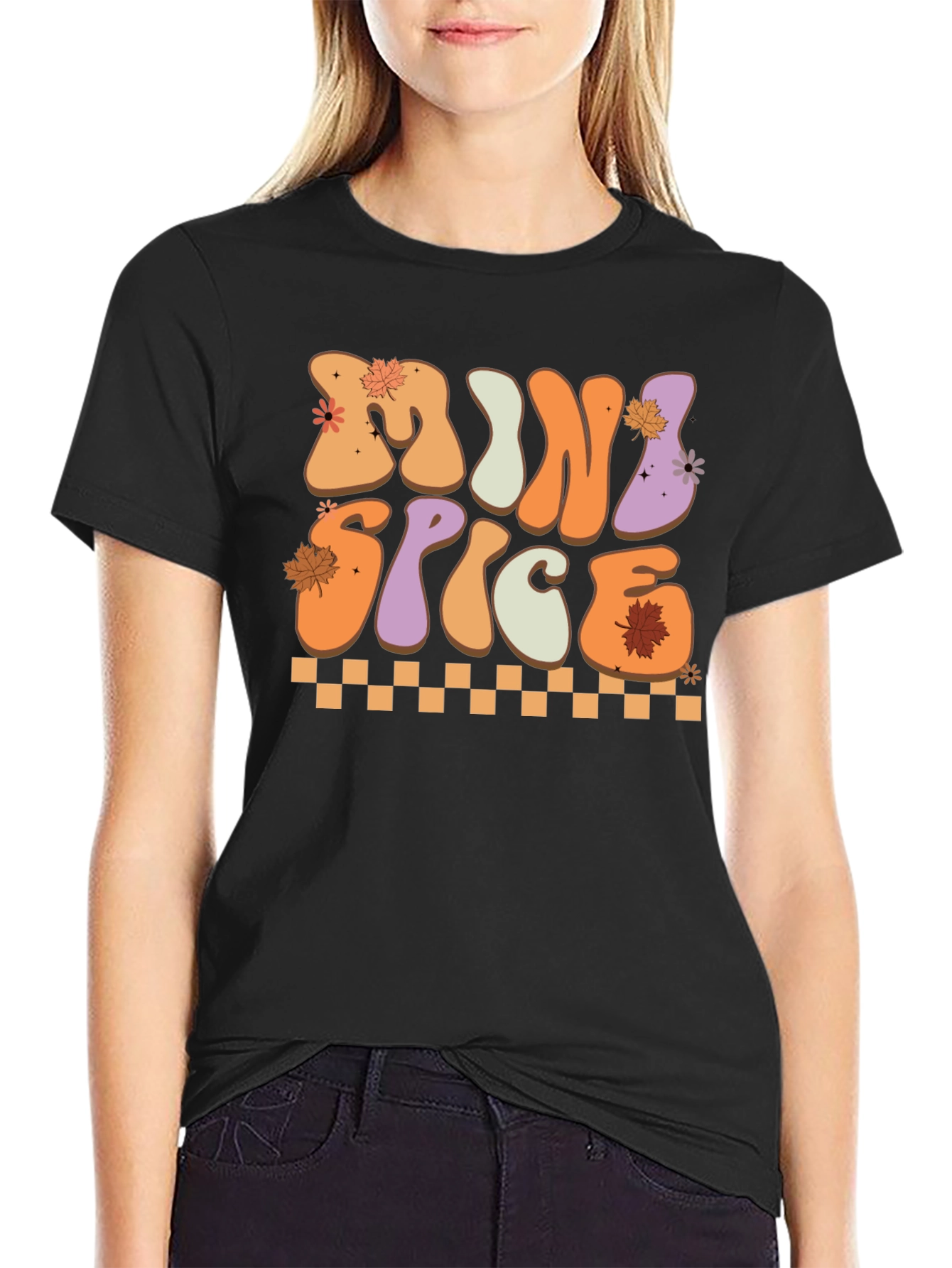 Mini Spice Graphic Tee - Retro Fall Vibes