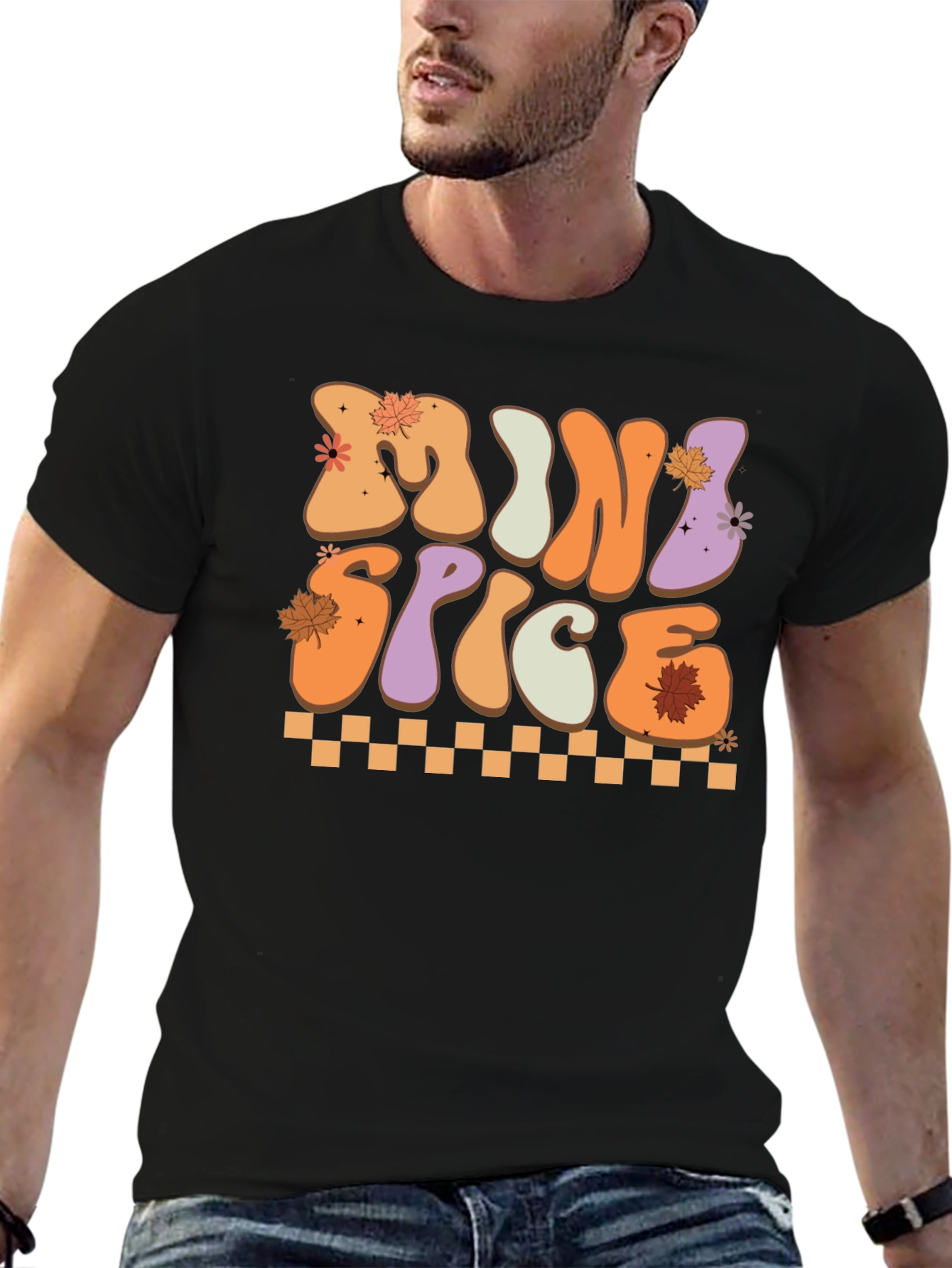 Mini Spice Graphic Tee - Retro Fall Vibes