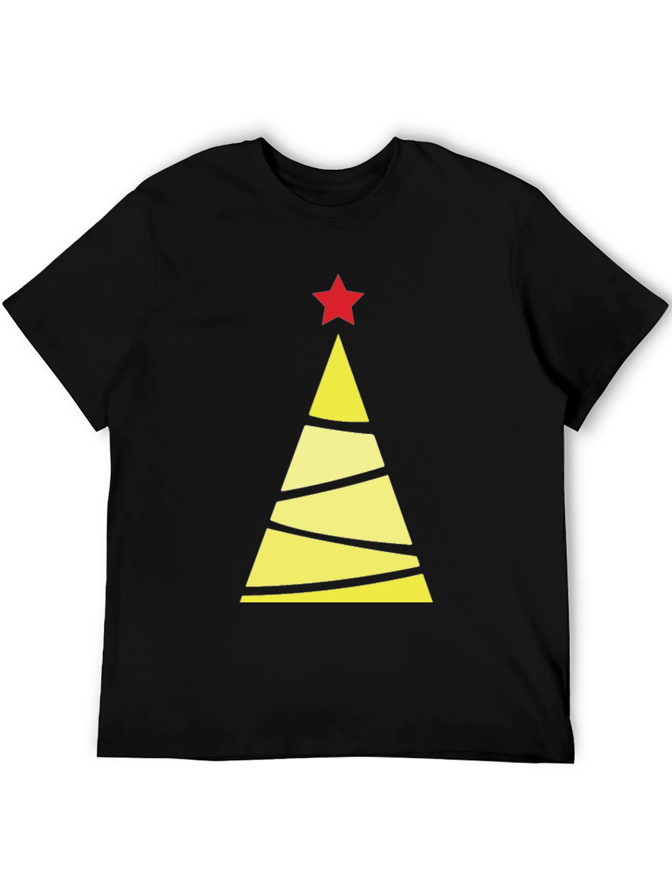 Festive Christmas Tree Graphic Tee - Holiday Style