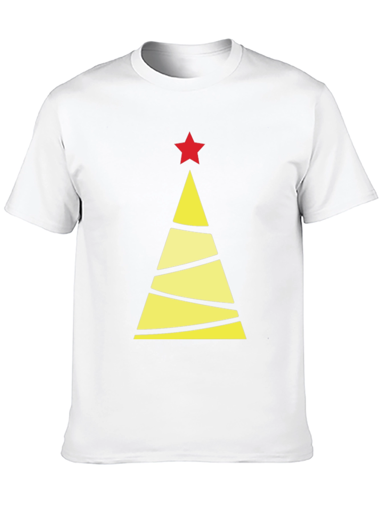 Festive Christmas Tree Graphic Tee - Holiday Style