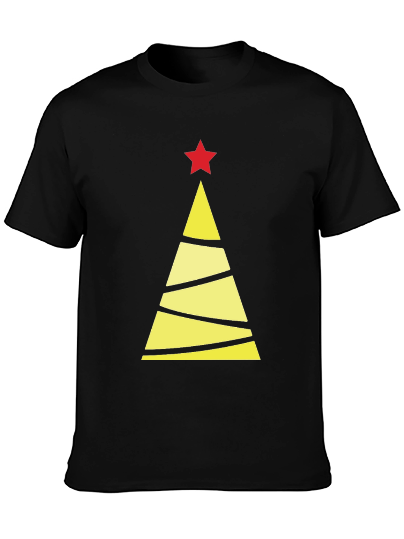 Festive Christmas Tree Graphic Tee - Holiday Style
