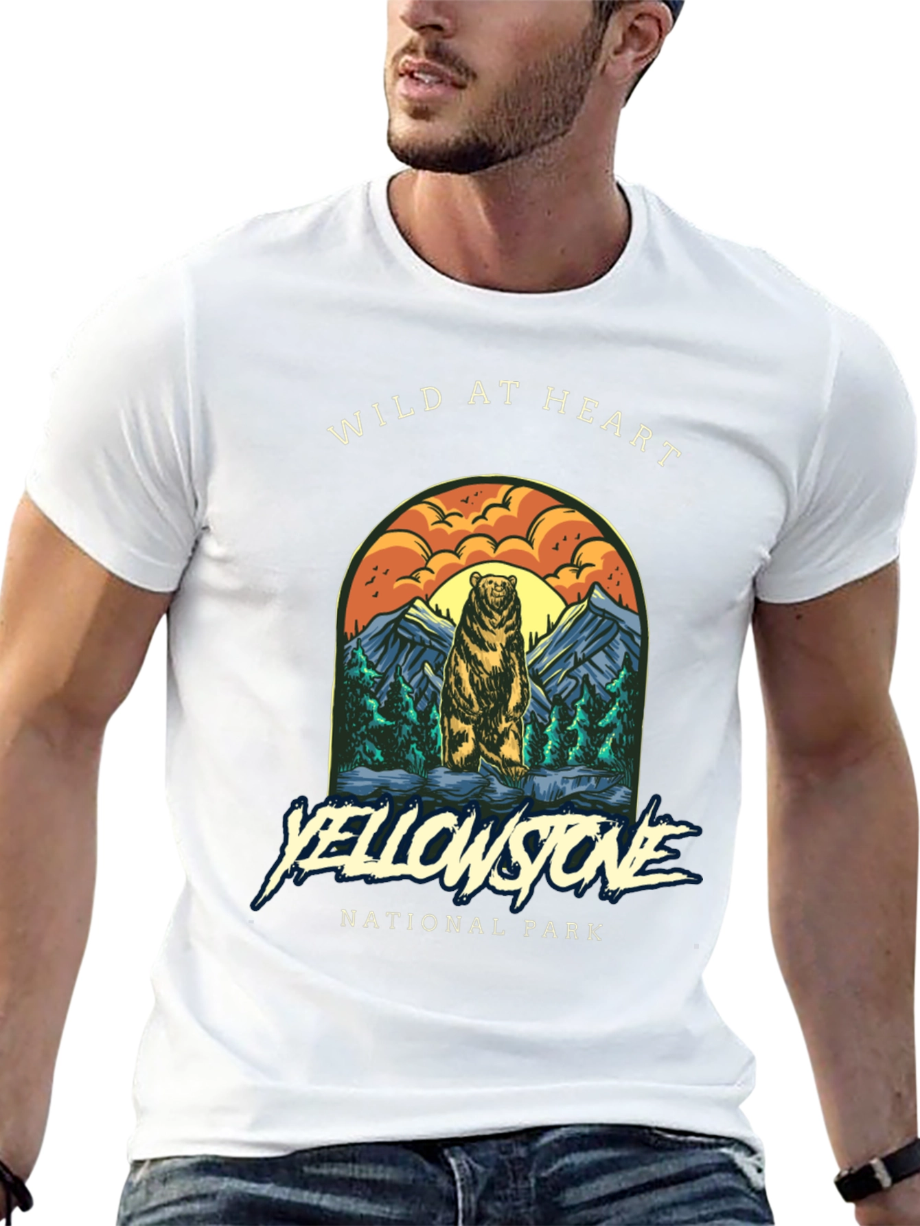 Wild at Heart Yellowstone Tee