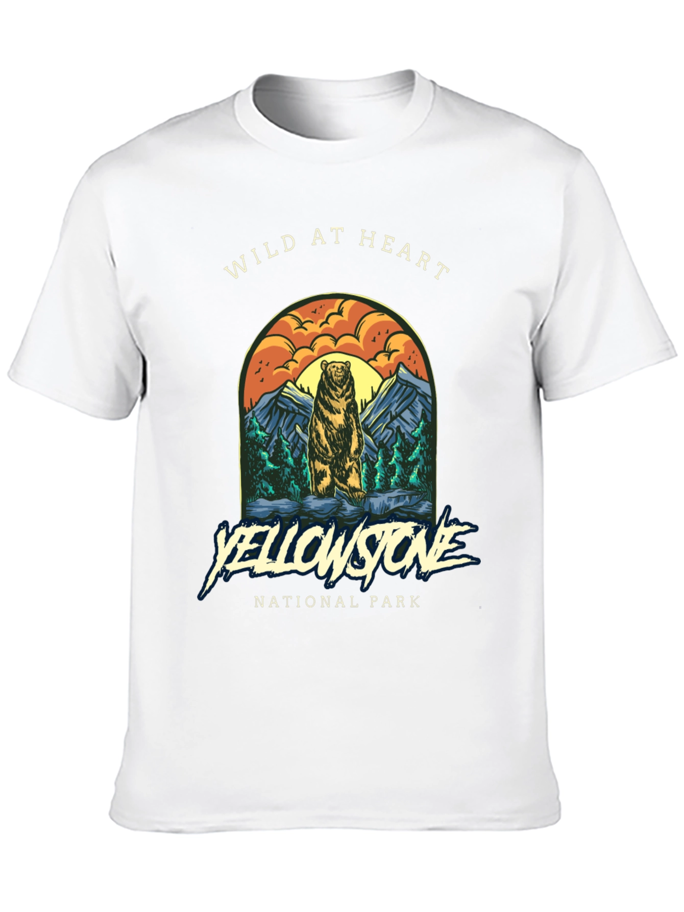Wild at Heart Yellowstone Tee