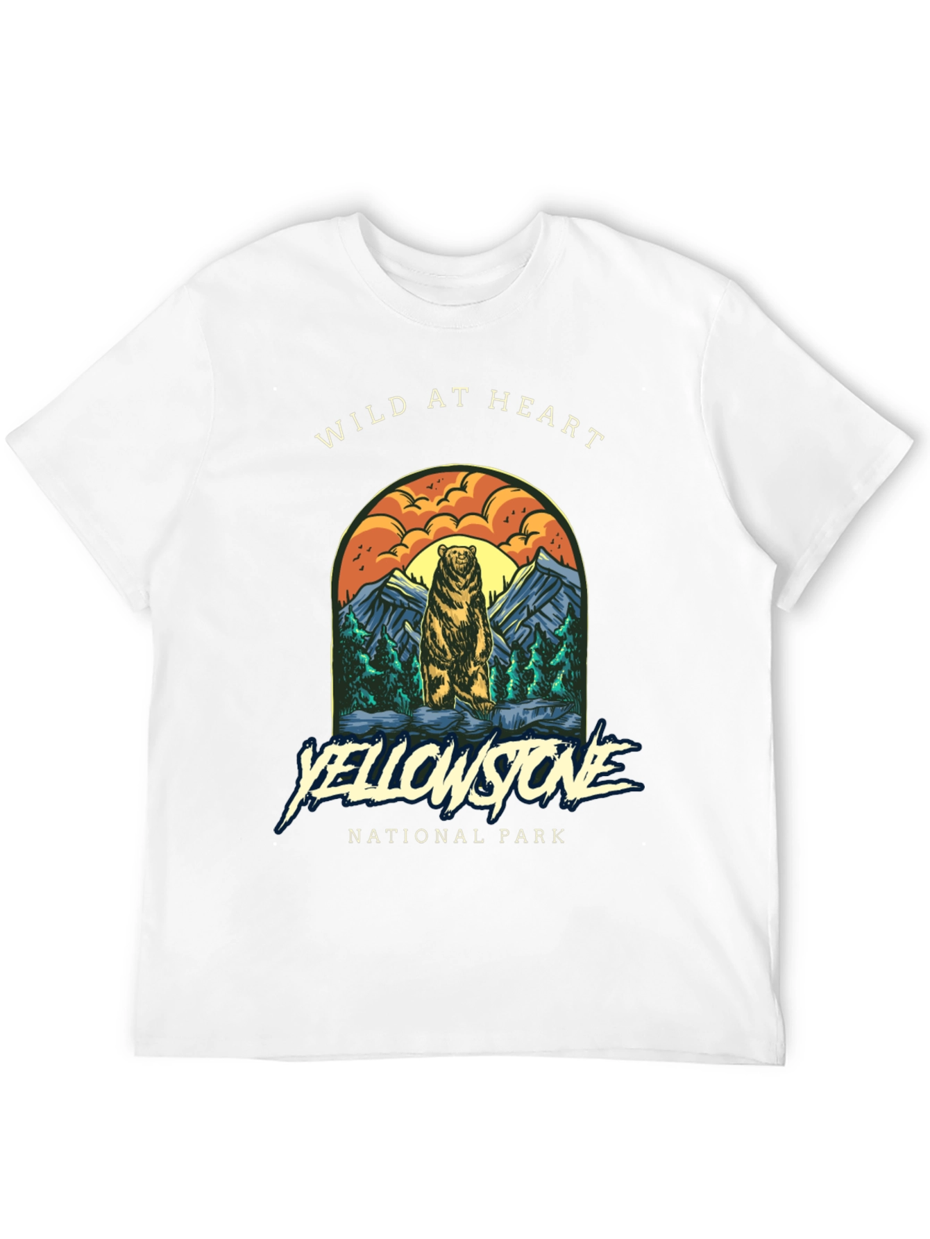 Wild at Heart Yellowstone Tee