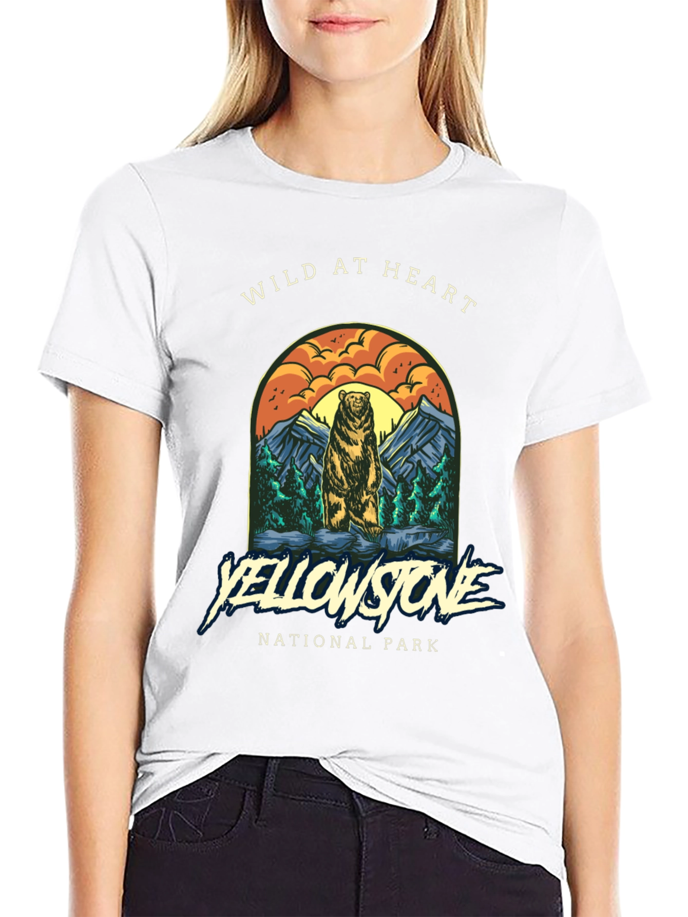 Wild at Heart Yellowstone Tee