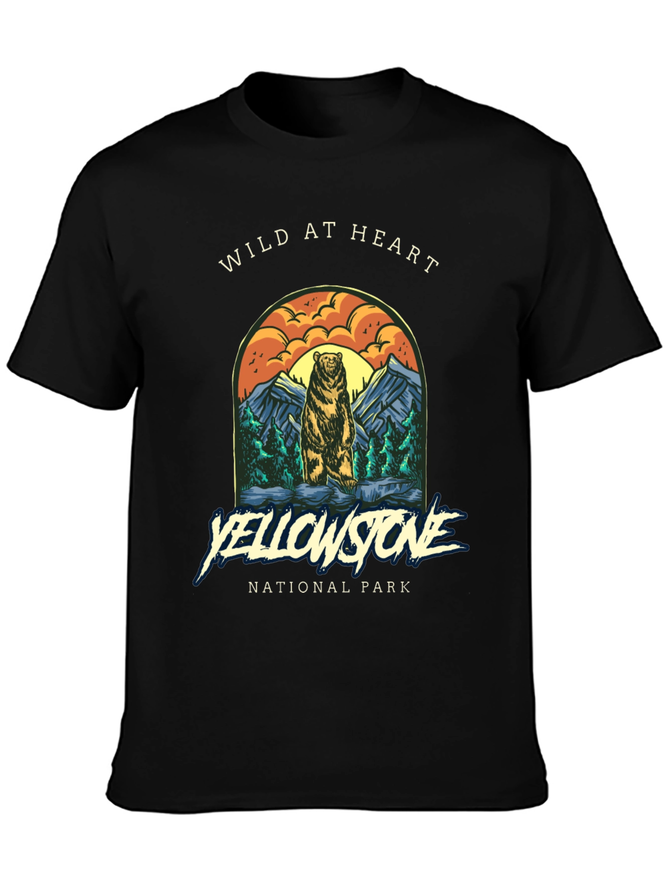 Wild at Heart Yellowstone Tee
