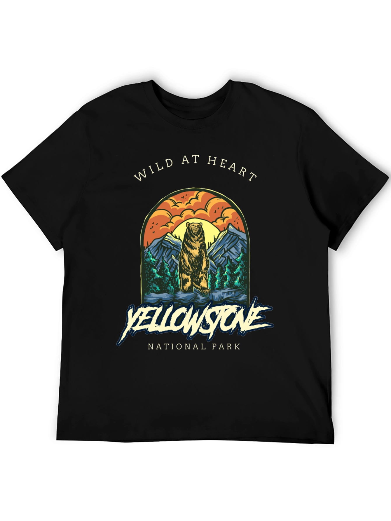 Wild at Heart Yellowstone Tee