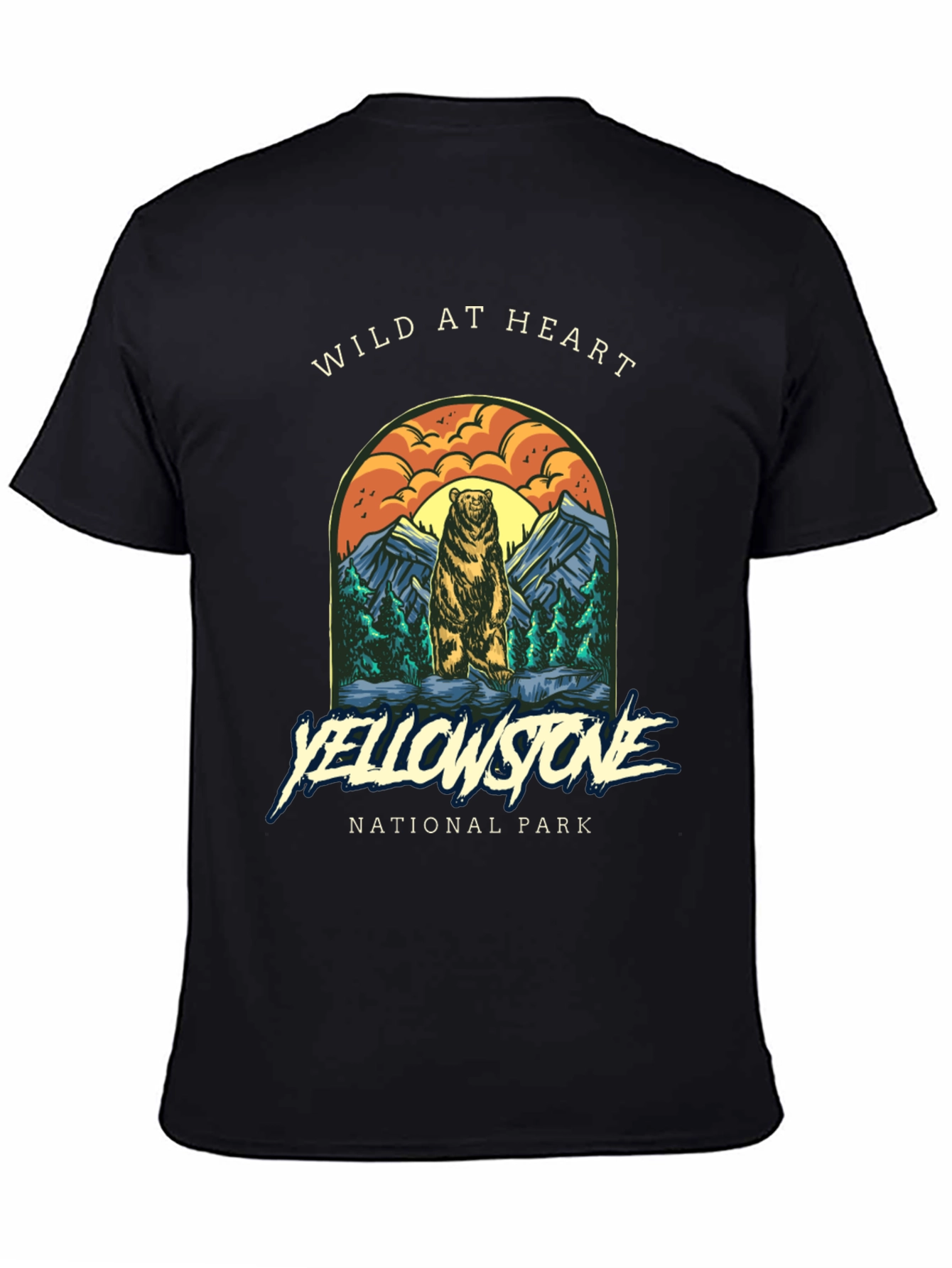 Wild at Heart Yellowstone Tee