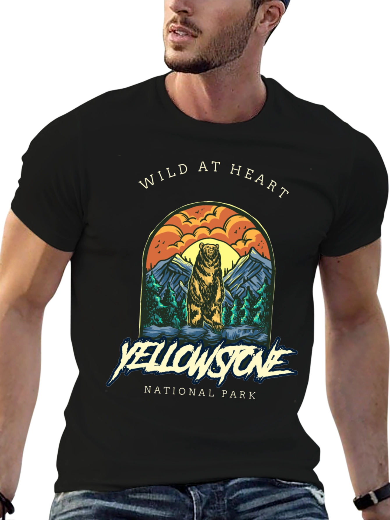 Wild at Heart Yellowstone Tee