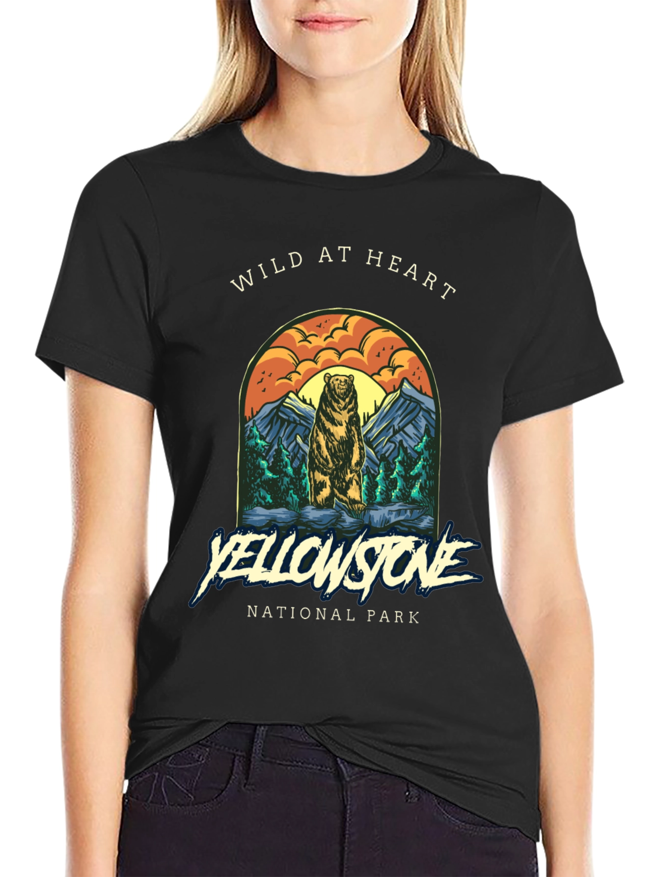 Wild at Heart Yellowstone Tee