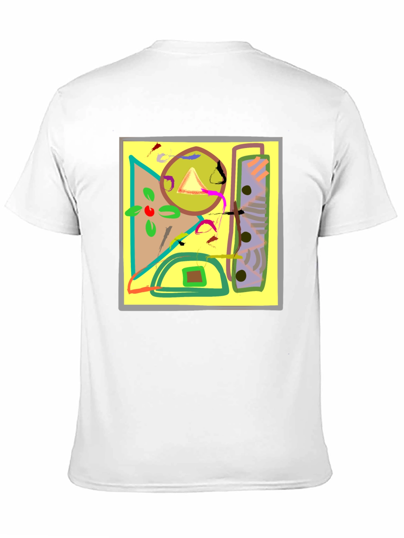 Abstract Art Graphic Tee - Unique Design