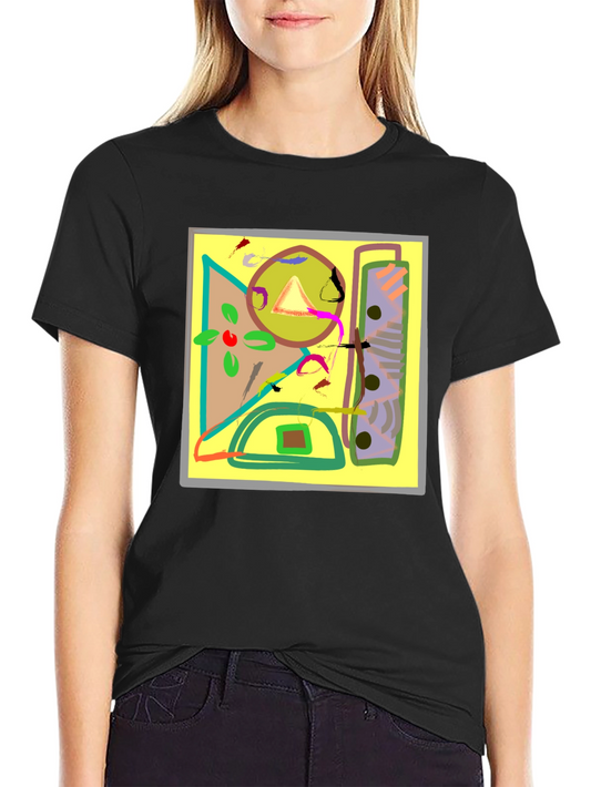 Abstract Art Graphic Tee - Unique Design