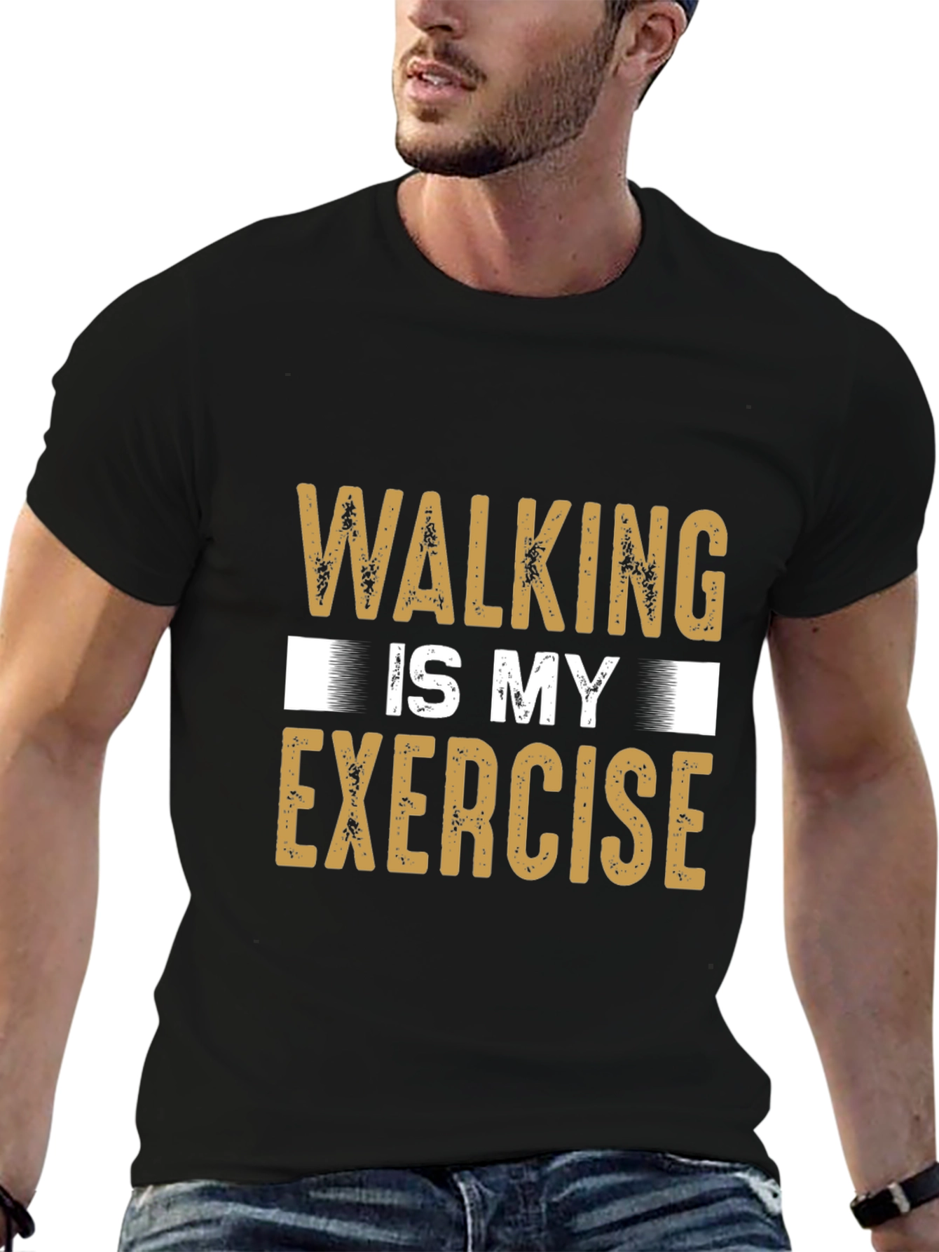 Walking is My Exercise Graphic Tee