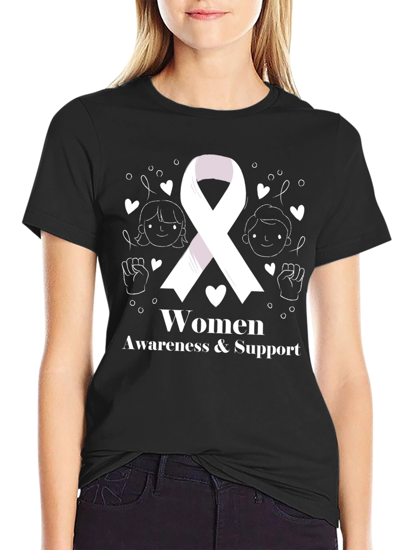 Womens Awareness & Support T-Shirt