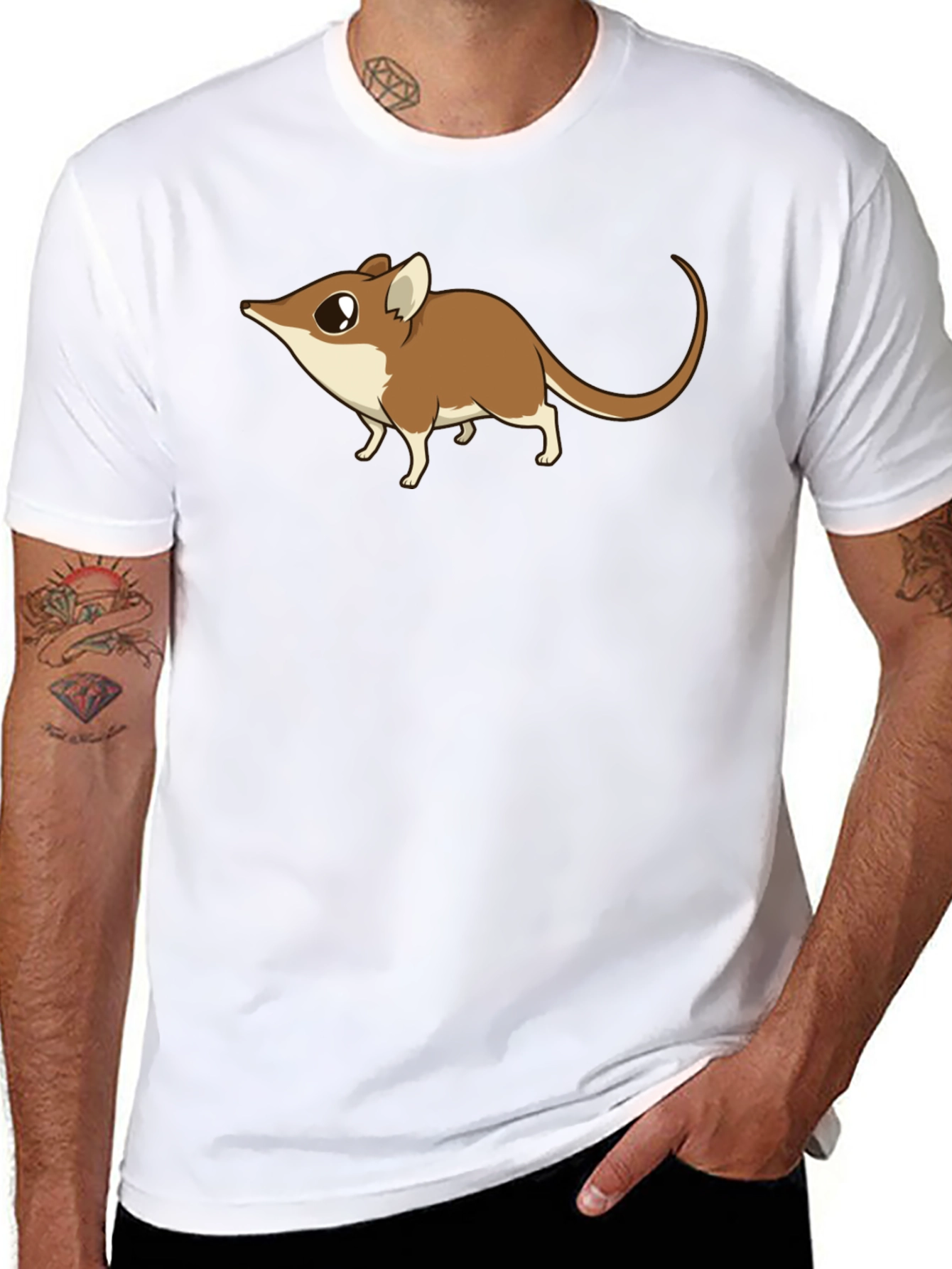 Cartoon Mouse Graphic Tee