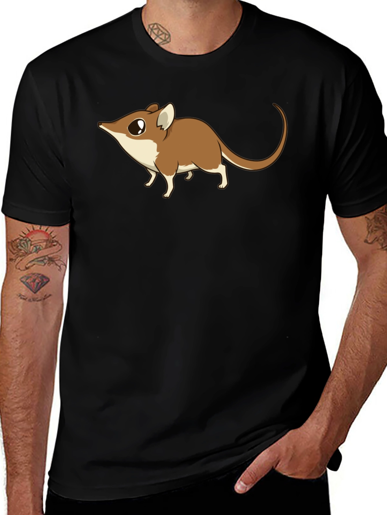 Cartoon Mouse Graphic Tee