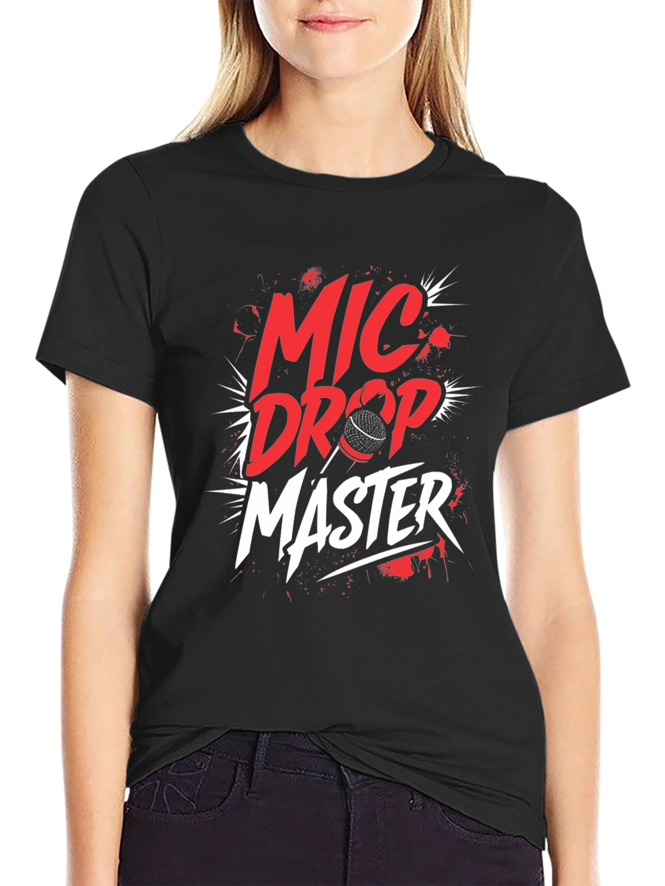 Mic Drop Master Graphic T-Shirt